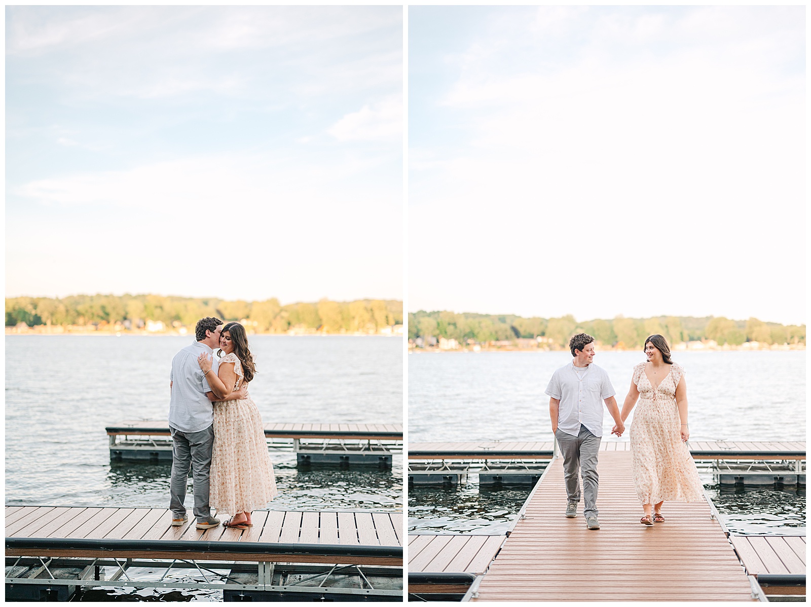 Gervasi and Portage Lakes Summer Engagement Session in Ohio