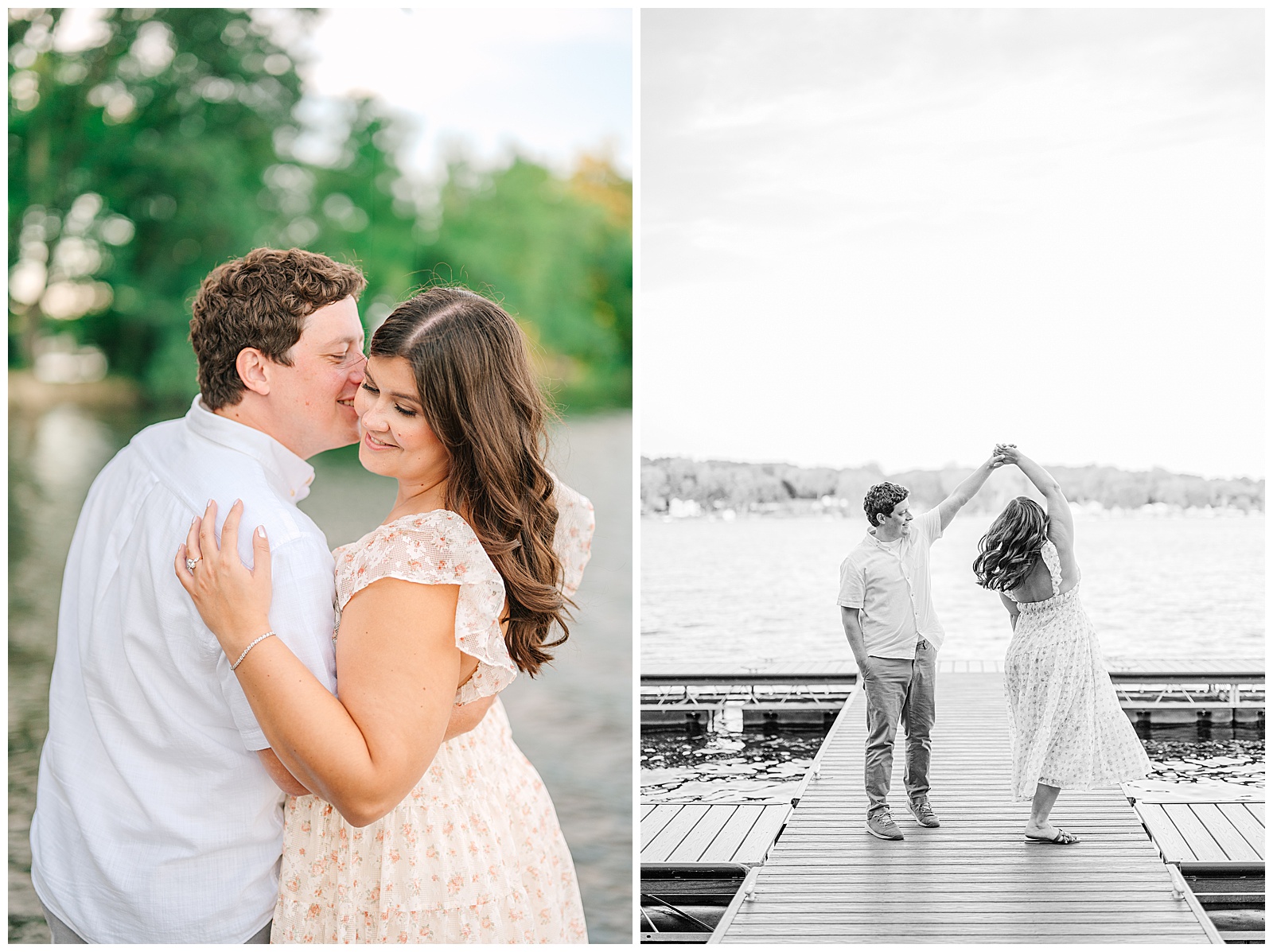 Gervasi and Portage Lakes Summer Engagement Session in Ohio