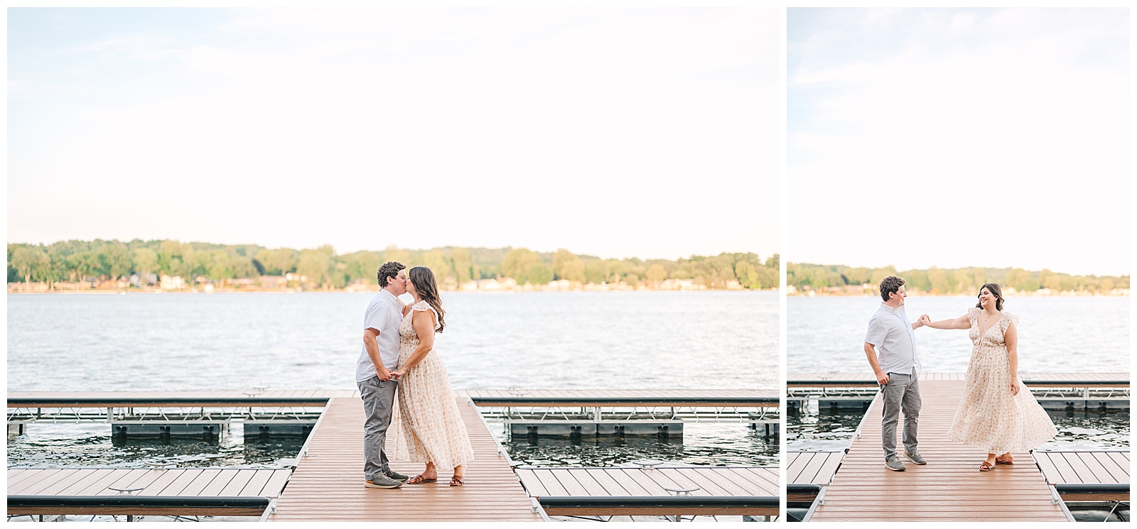 Gervasi and Portage Lakes Summer Engagement Session in Ohio