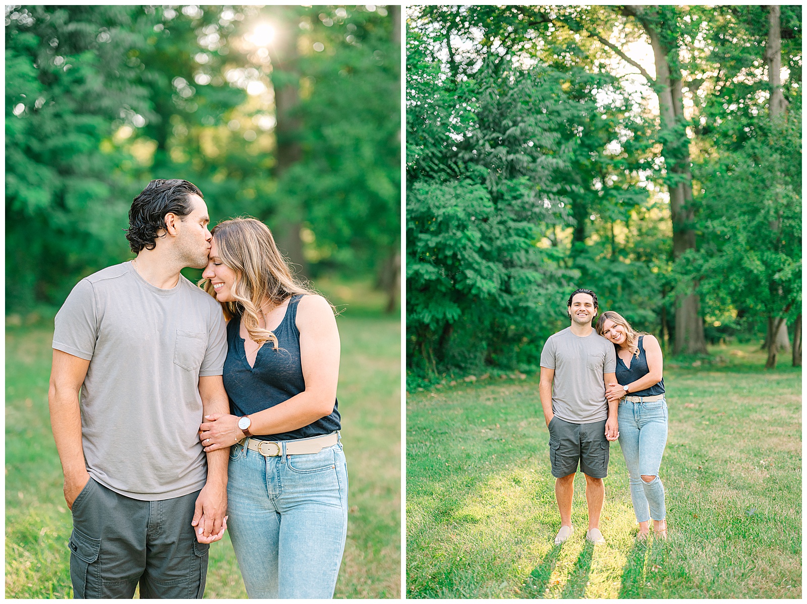 Home Engagement Session in Boardman, Ohio