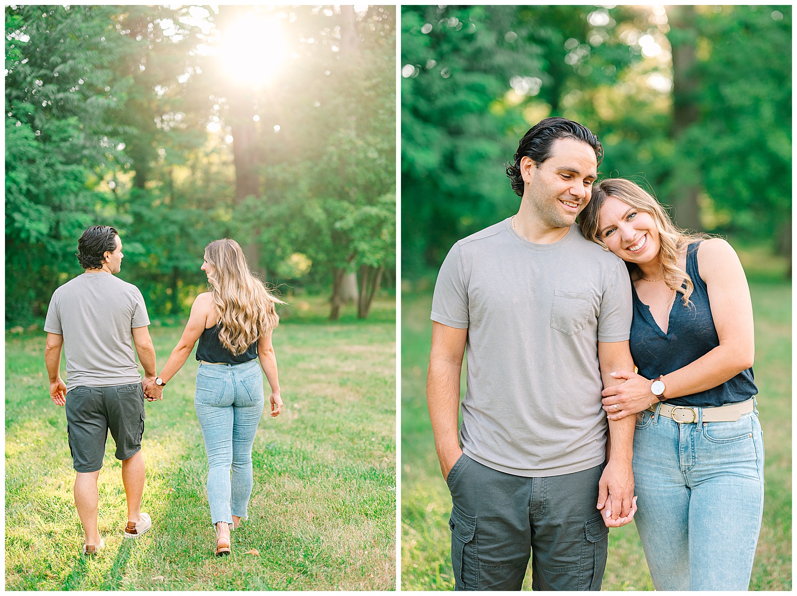 Home Engagement Session in Boardman, Ohio