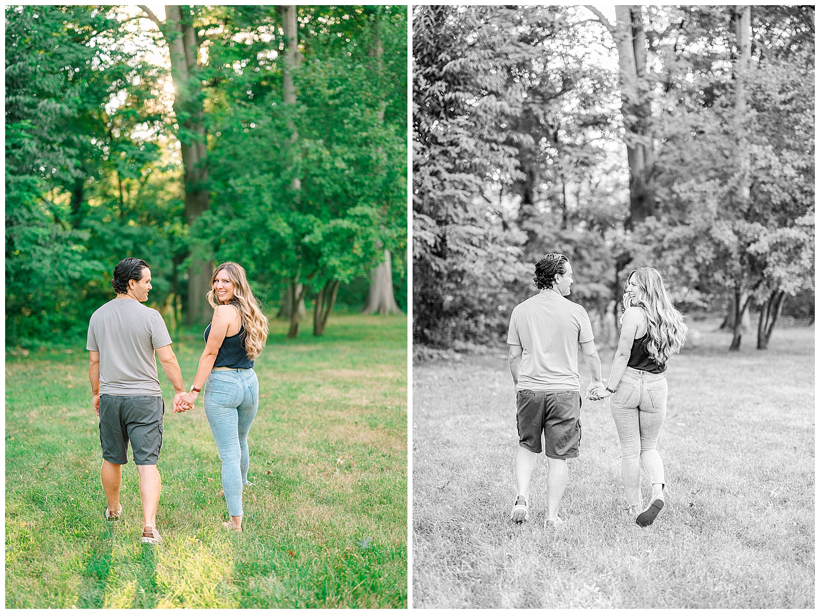 Home Engagement Session in Boardman, Ohio