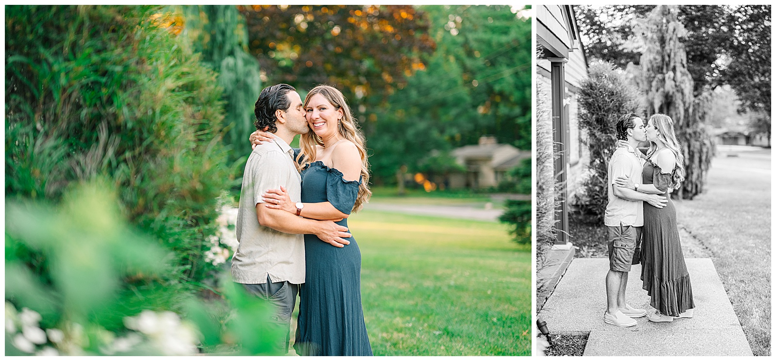 Home Engagement Session in Boardman, Ohio