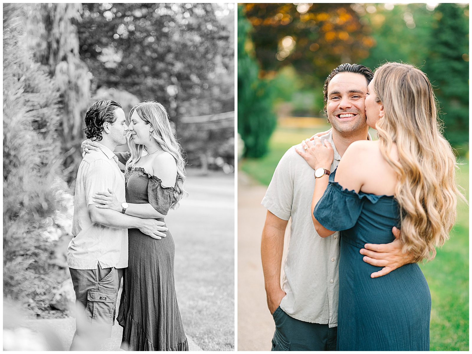 Home Engagement Session in Boardman, Ohio