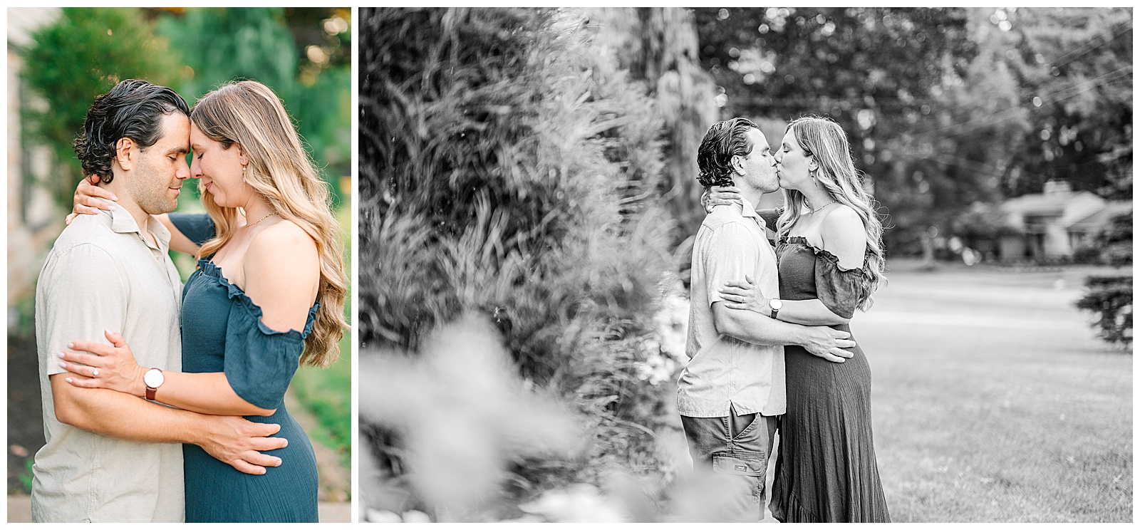 Home Engagement Session in Boardman, Ohio