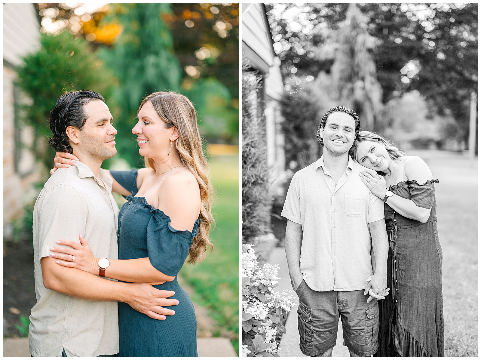 Home Engagement Session in Boardman, Ohio