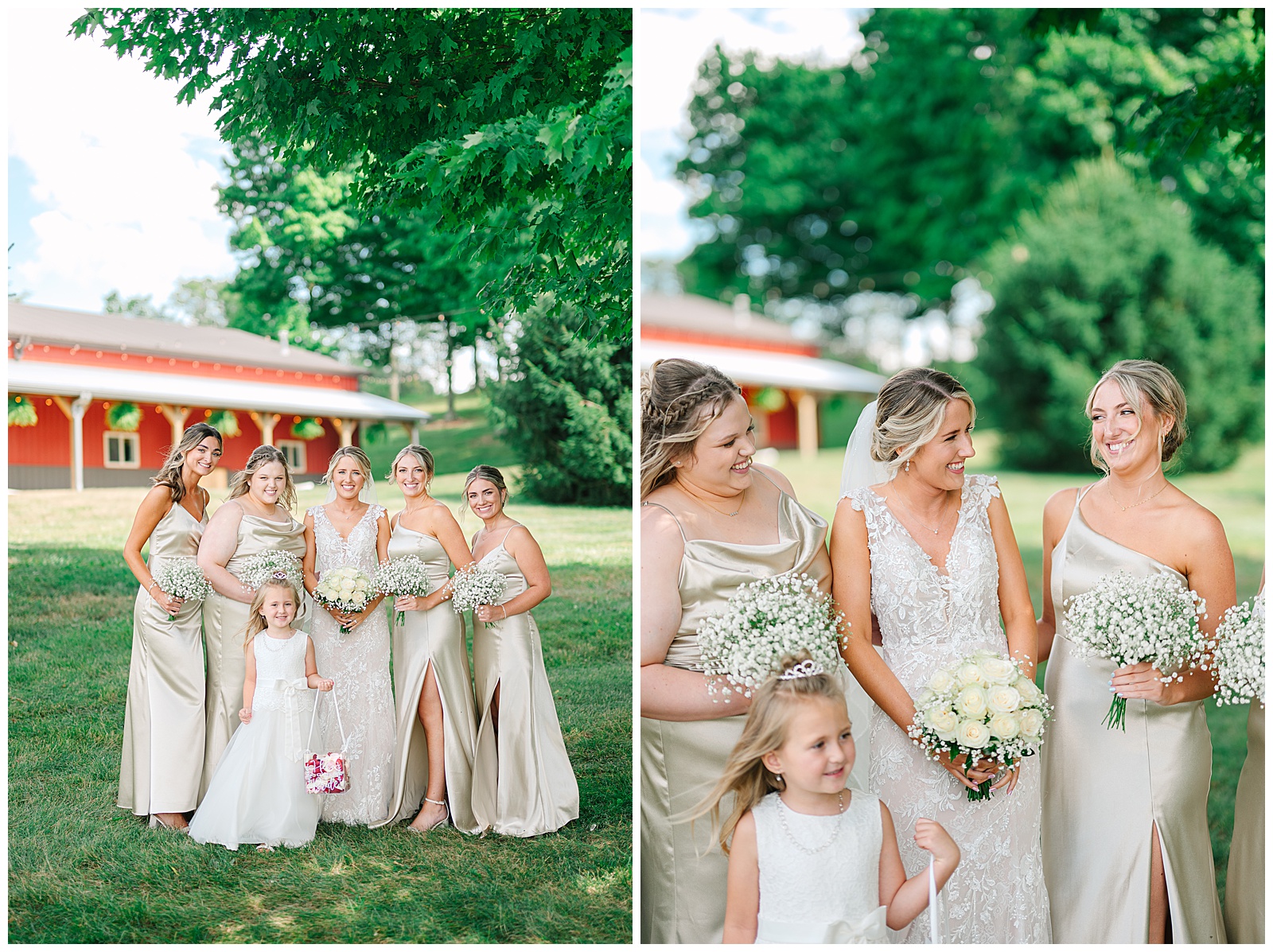 The Venue at Hidden Spring Farm Summer Wedding