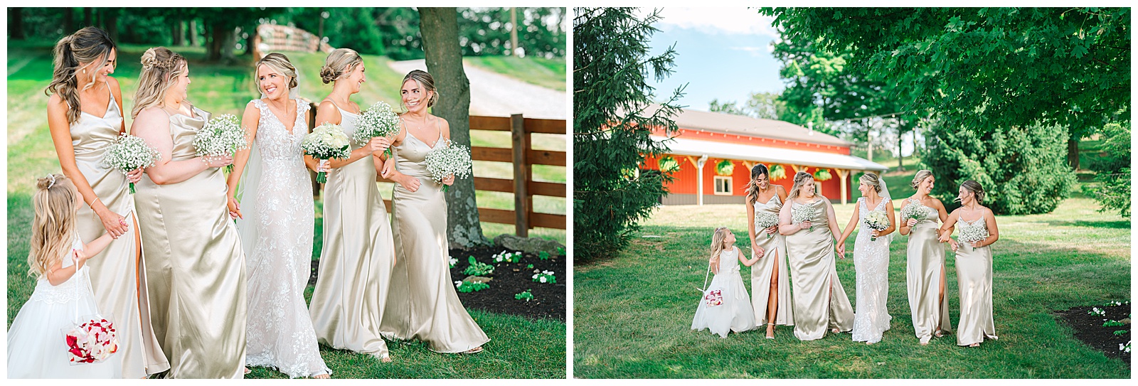 The Venue at Hidden Spring Farm Summer Wedding