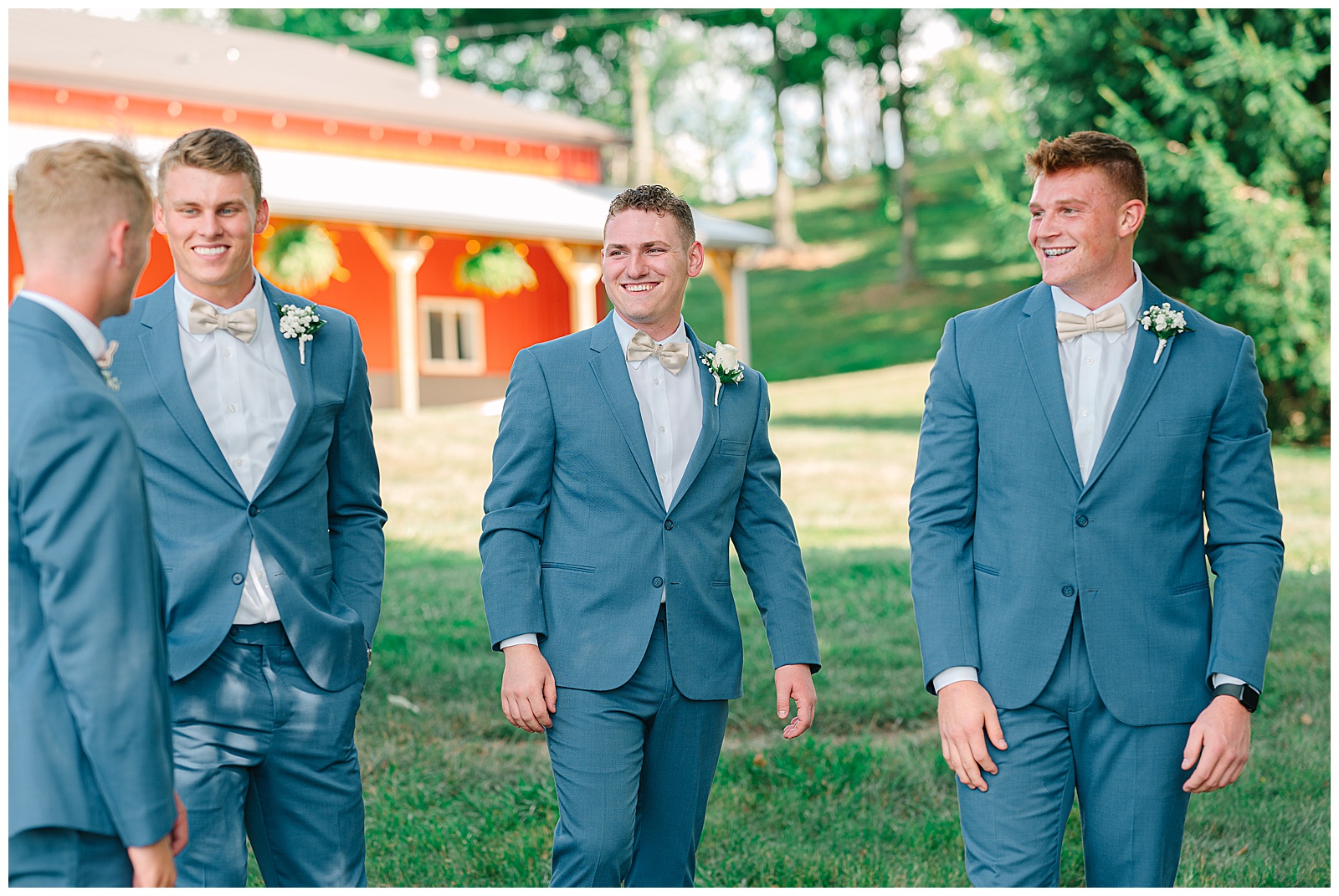 The Venue at Hidden Spring Farm Summer Wedding