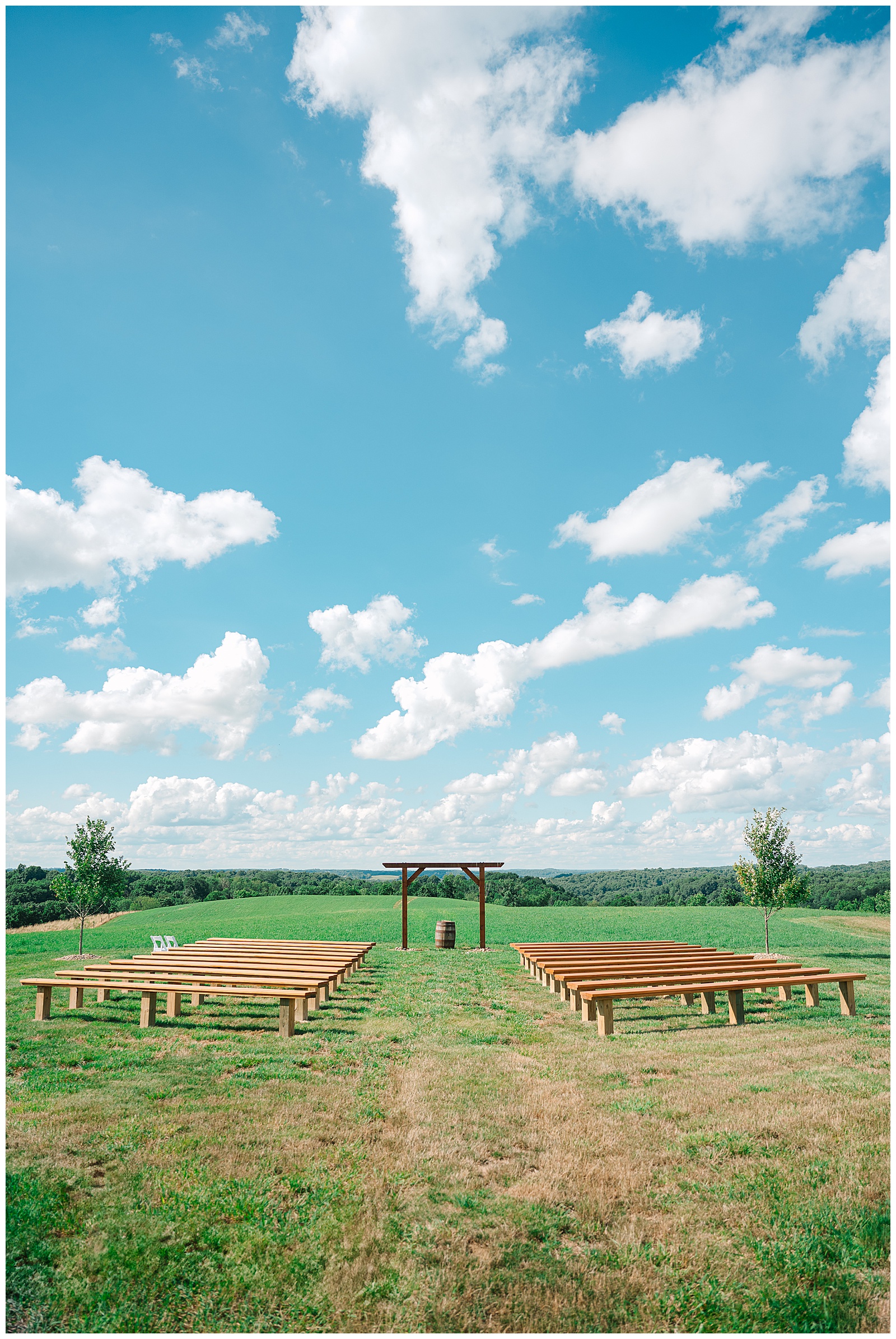 The Venue at Hidden Spring Farm Summer Wedding