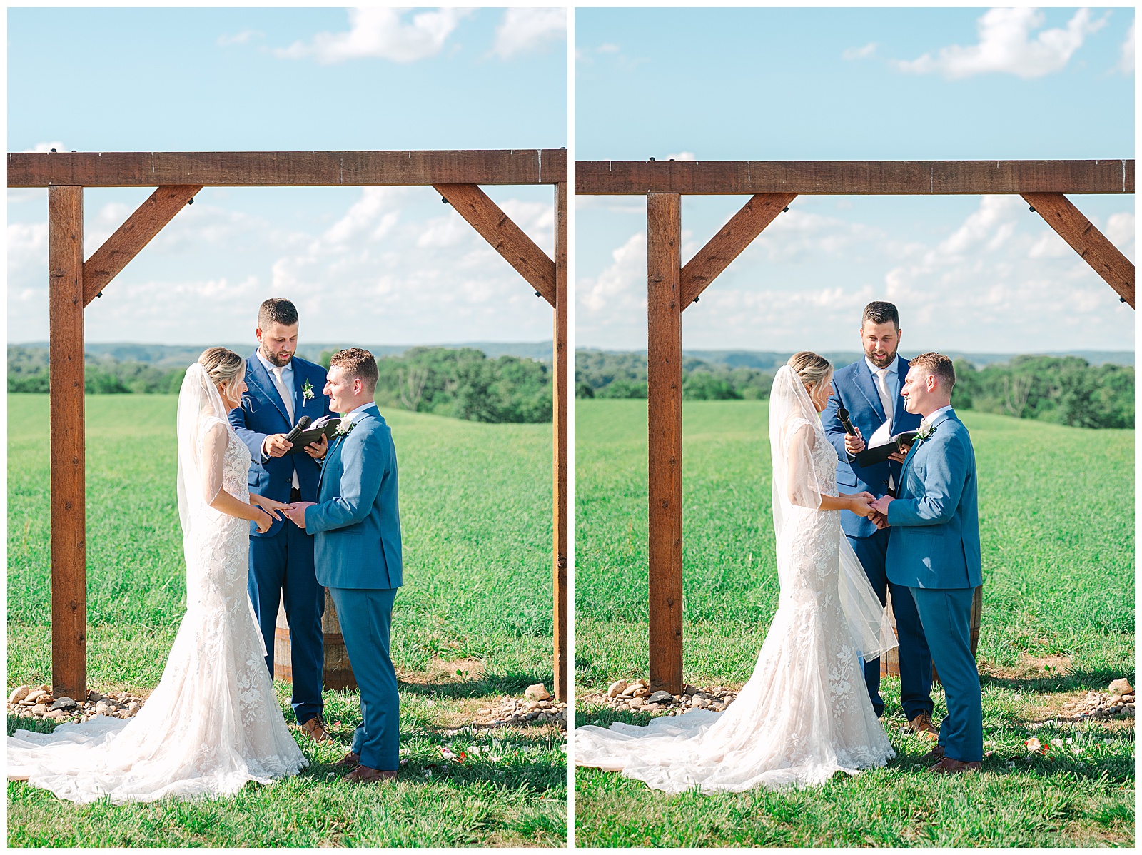 The Venue at Hidden Spring Farm Summer Wedding