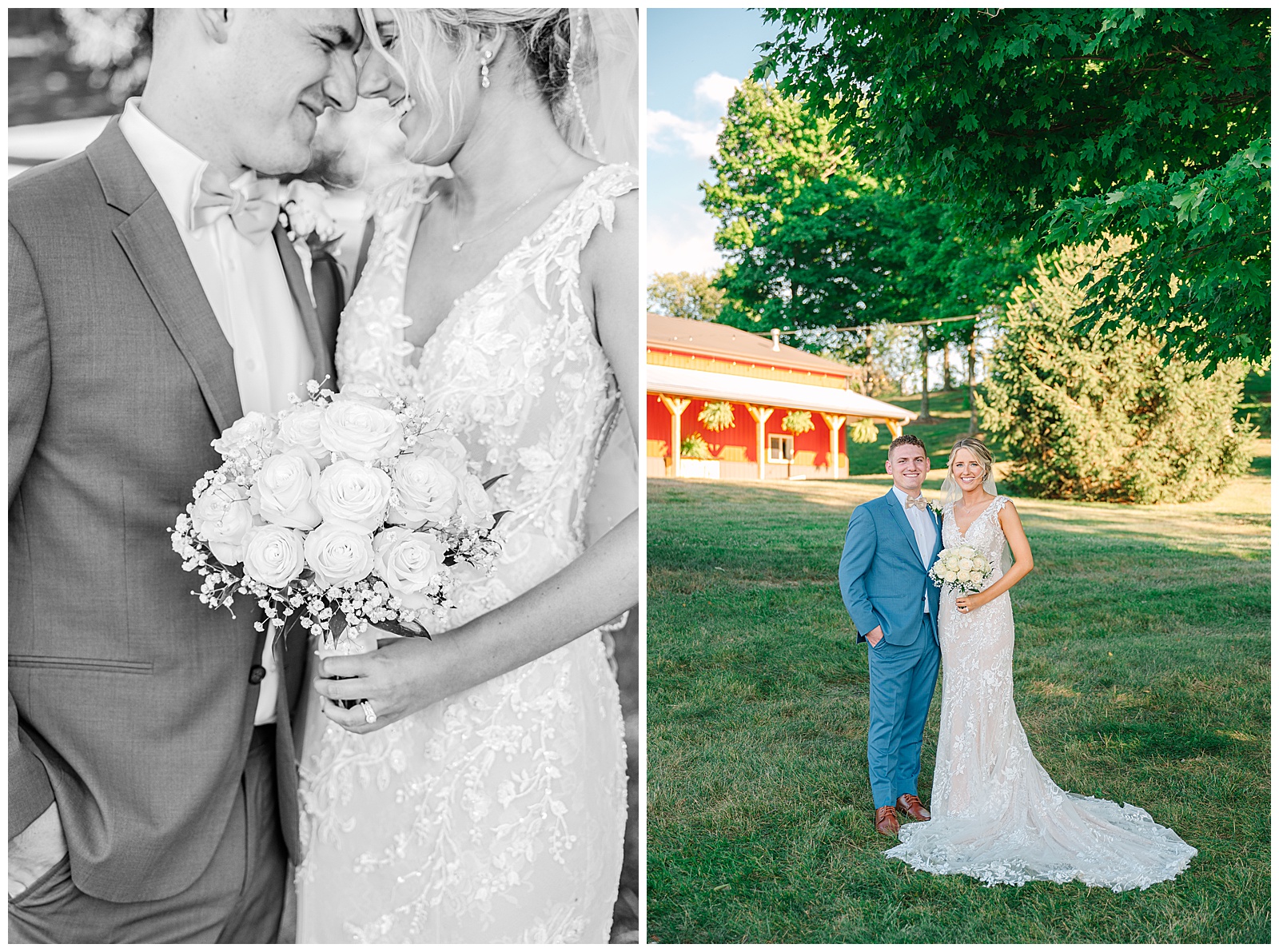 The Venue at Hidden Spring Farm Summer Wedding