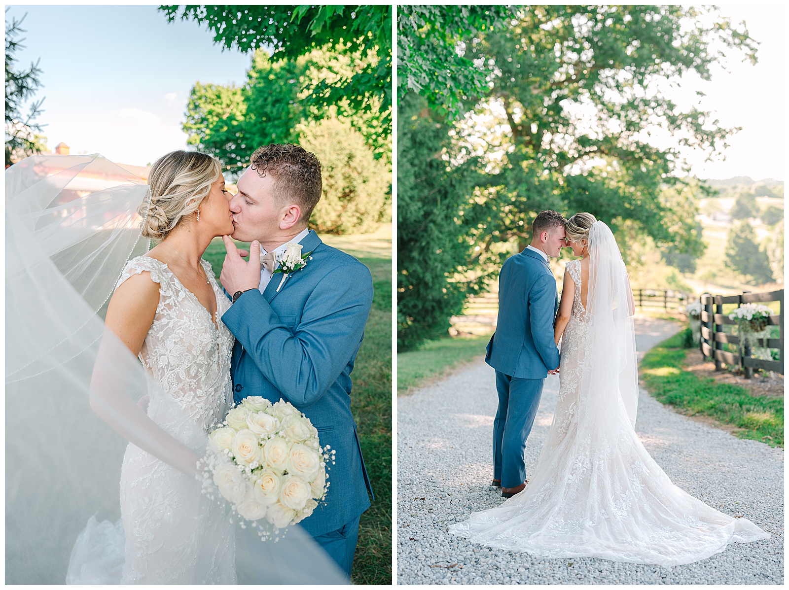 The Venue at Hidden Spring Farm Summer Wedding