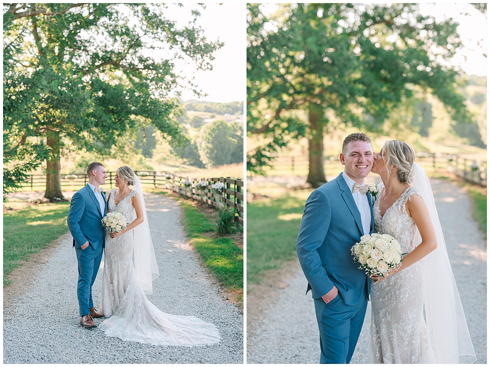 The Venue at Hidden Spring Farm Summer Wedding