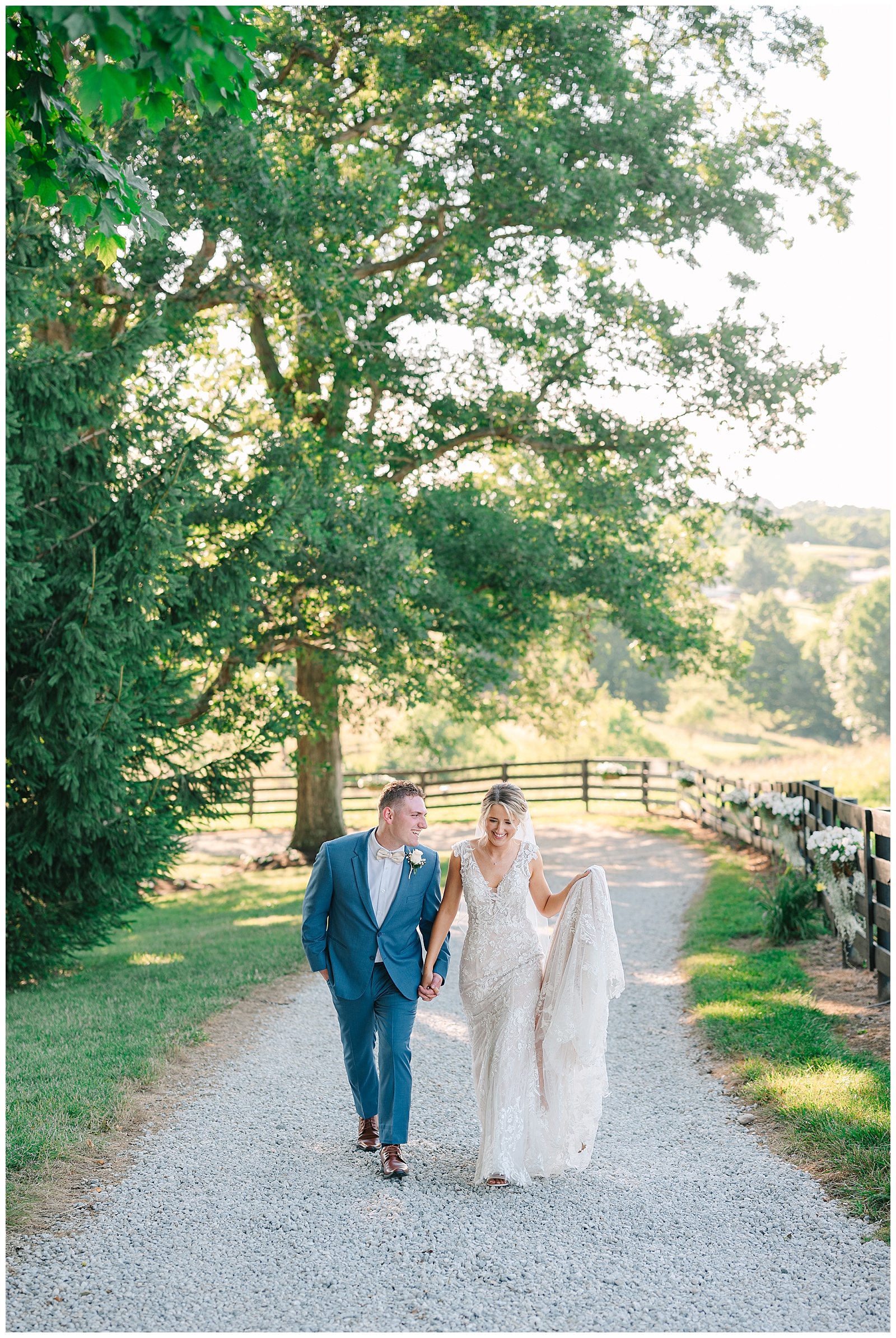 The Venue at Hidden Spring Farm Summer Wedding