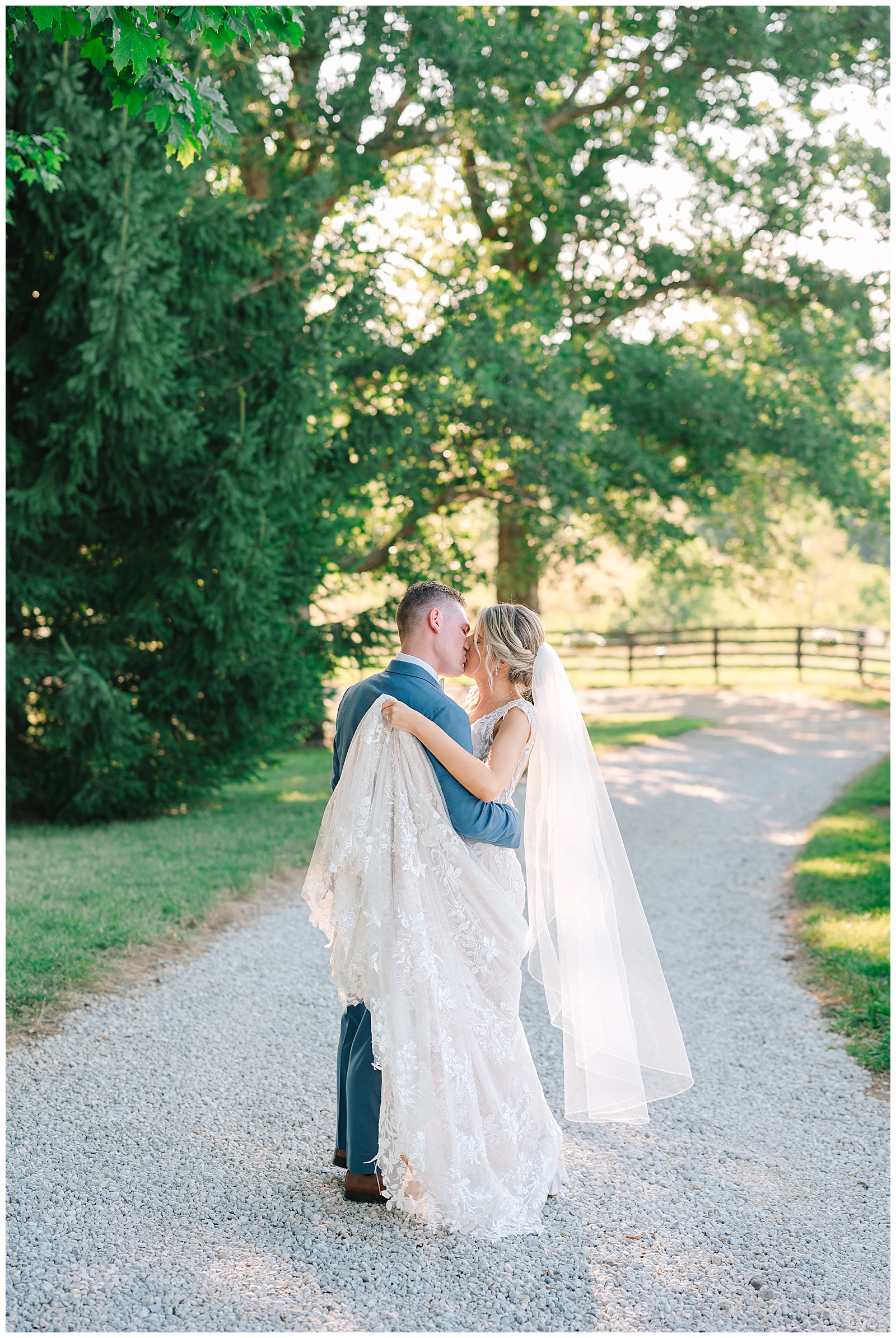 The Venue at Hidden Spring Farm Summer Wedding