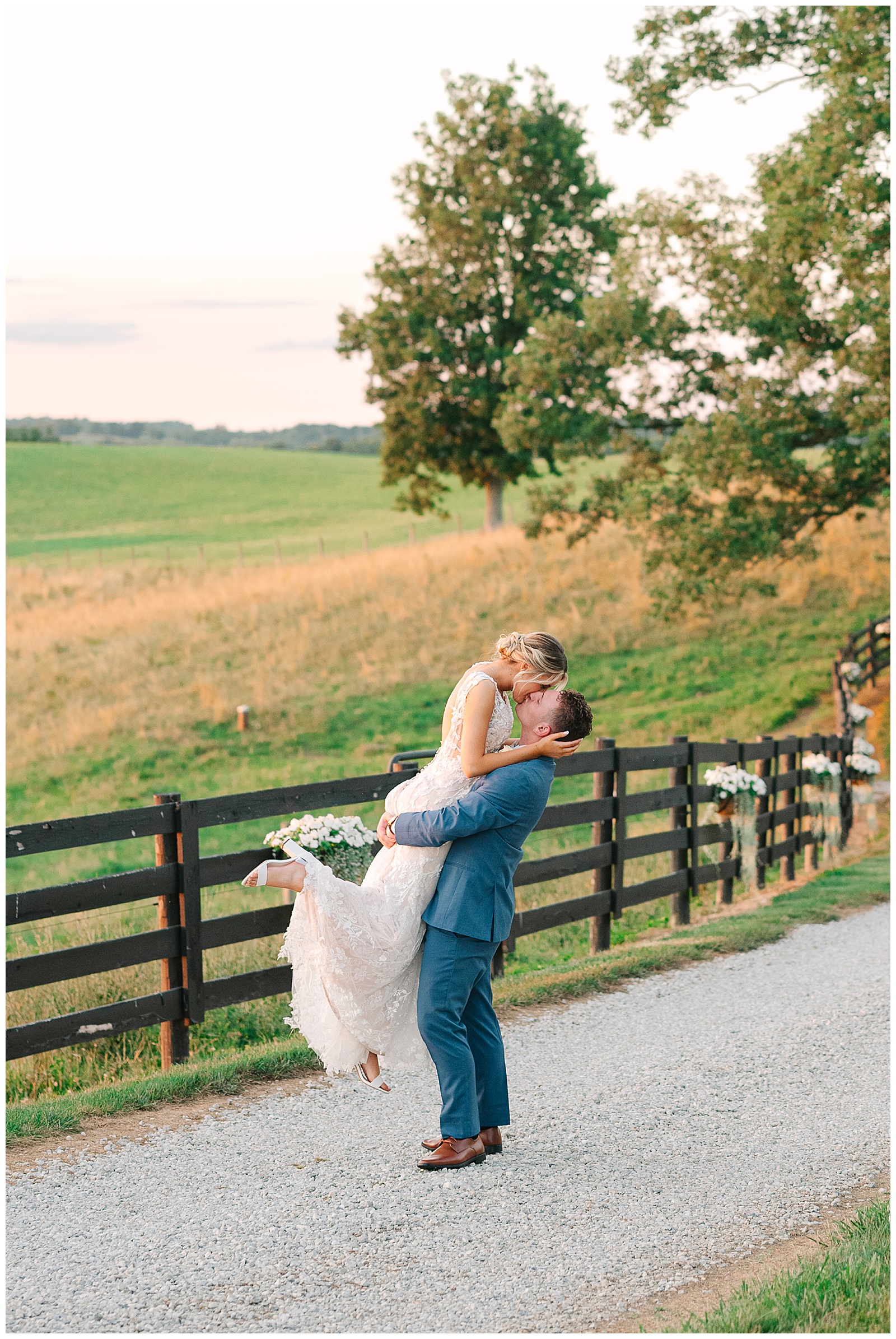 The Venue at Hidden Spring Farm Summer Wedding