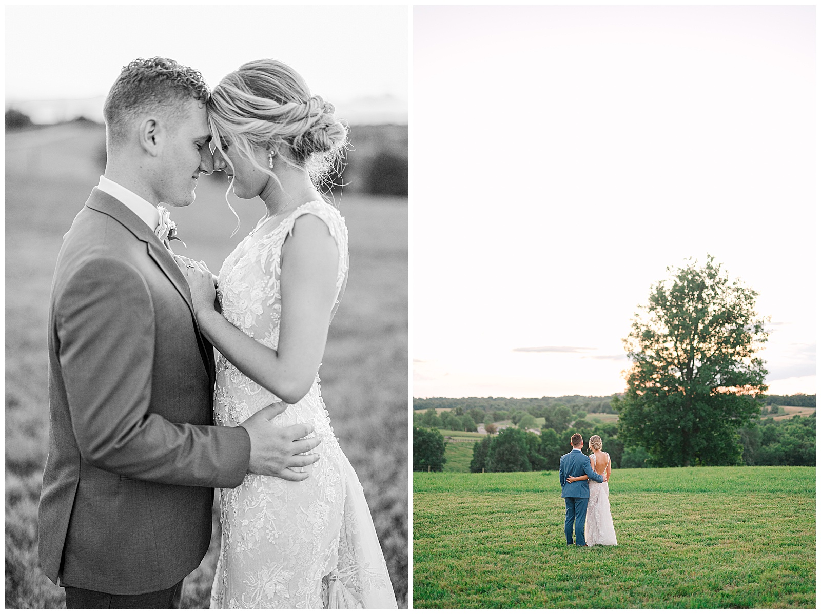 The Venue at Hidden Spring Farm Summer Wedding