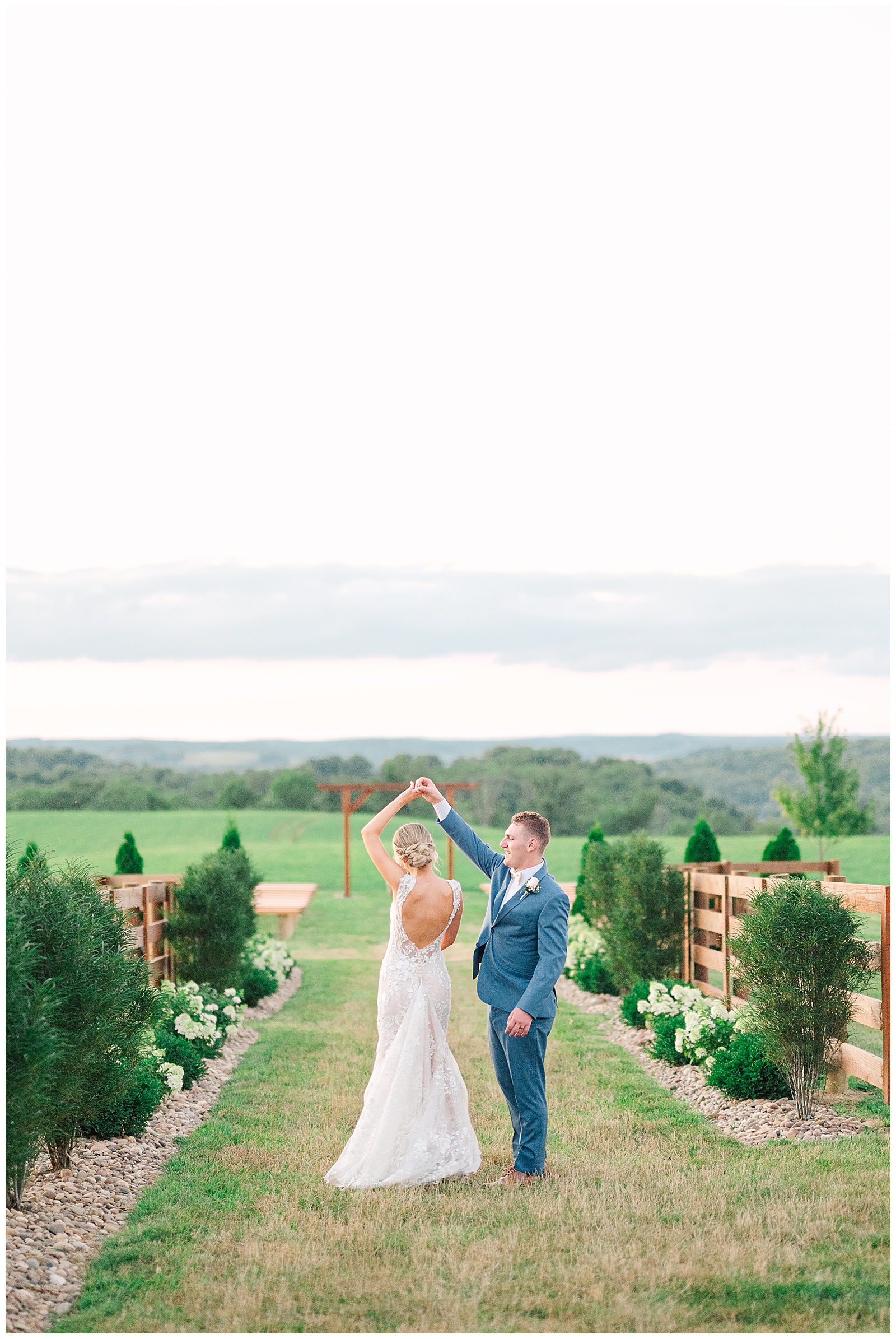 The Venue at Hidden Spring Farm Summer Wedding