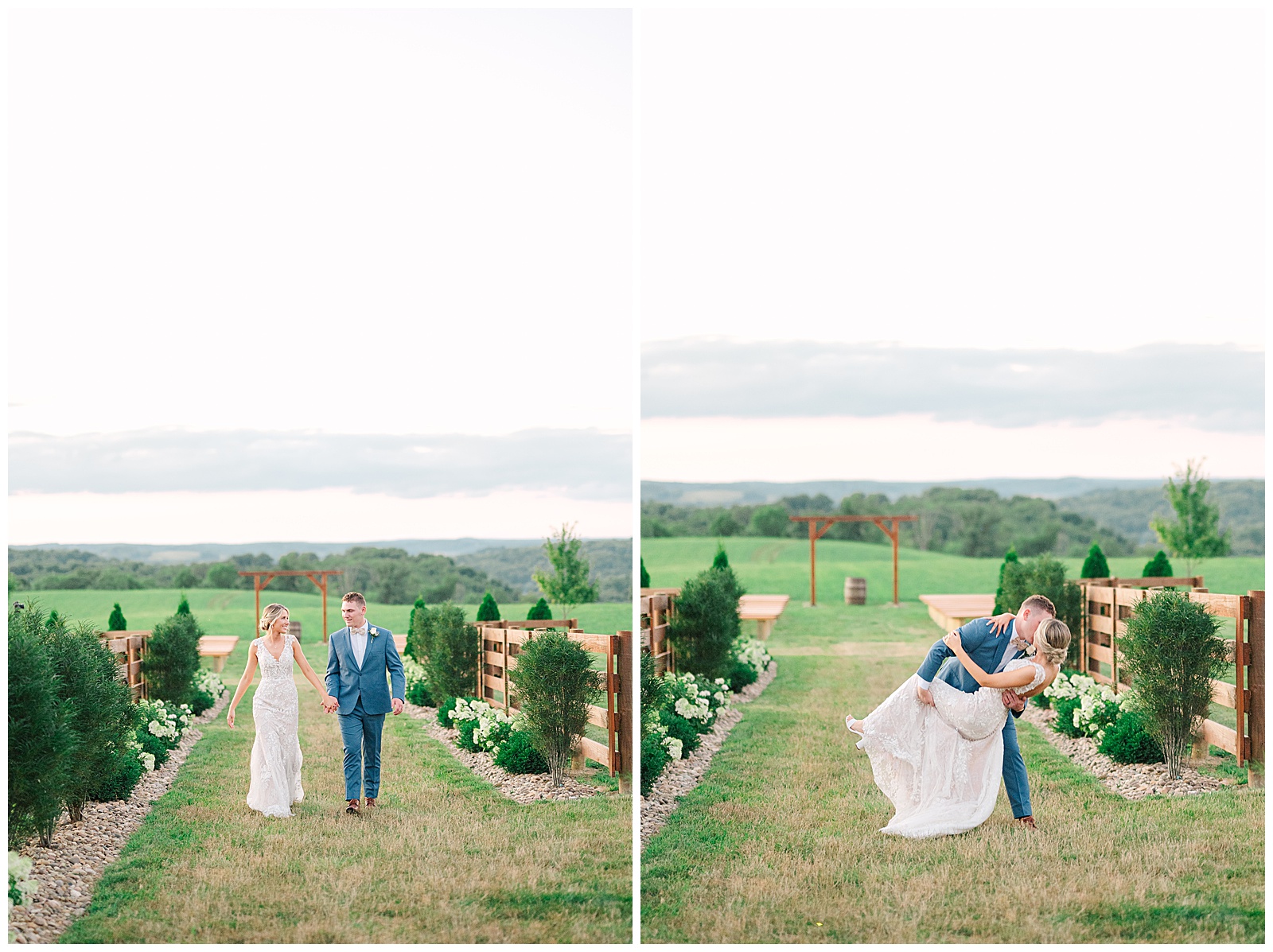 The Venue at Hidden Spring Farm Summer Wedding