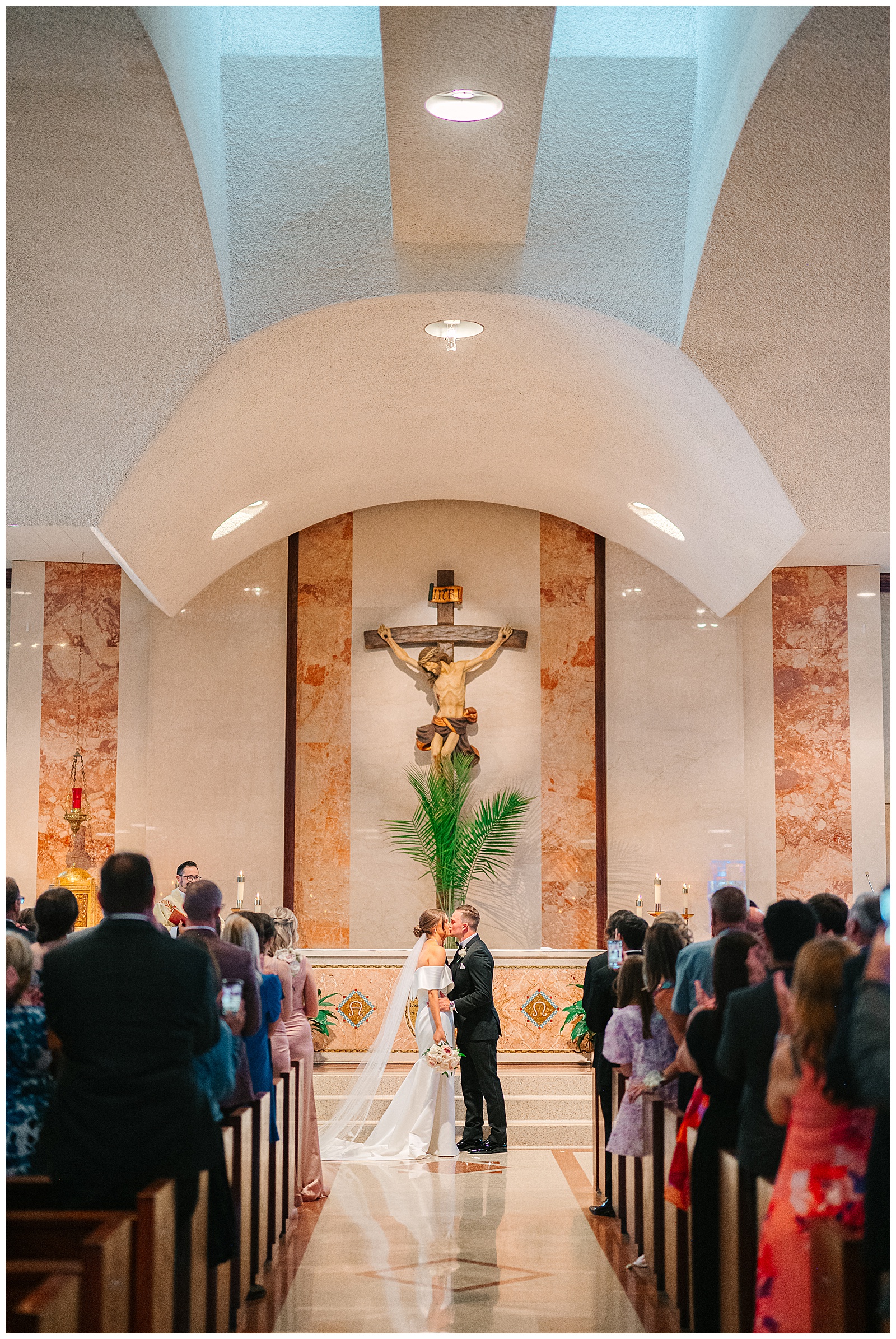 Blush Pink and Black Theme Wedding in Cleveland and Blue Heron Wedding in Medina Ohio