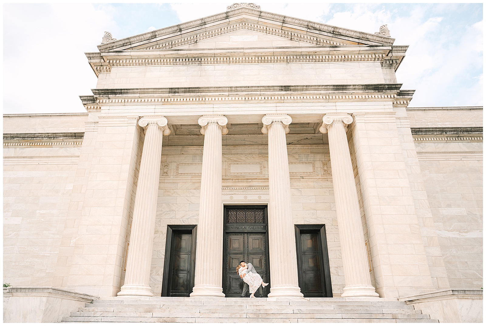 Cleveland Art Museum and Villa Angela Beach Engagement Session in Ohio