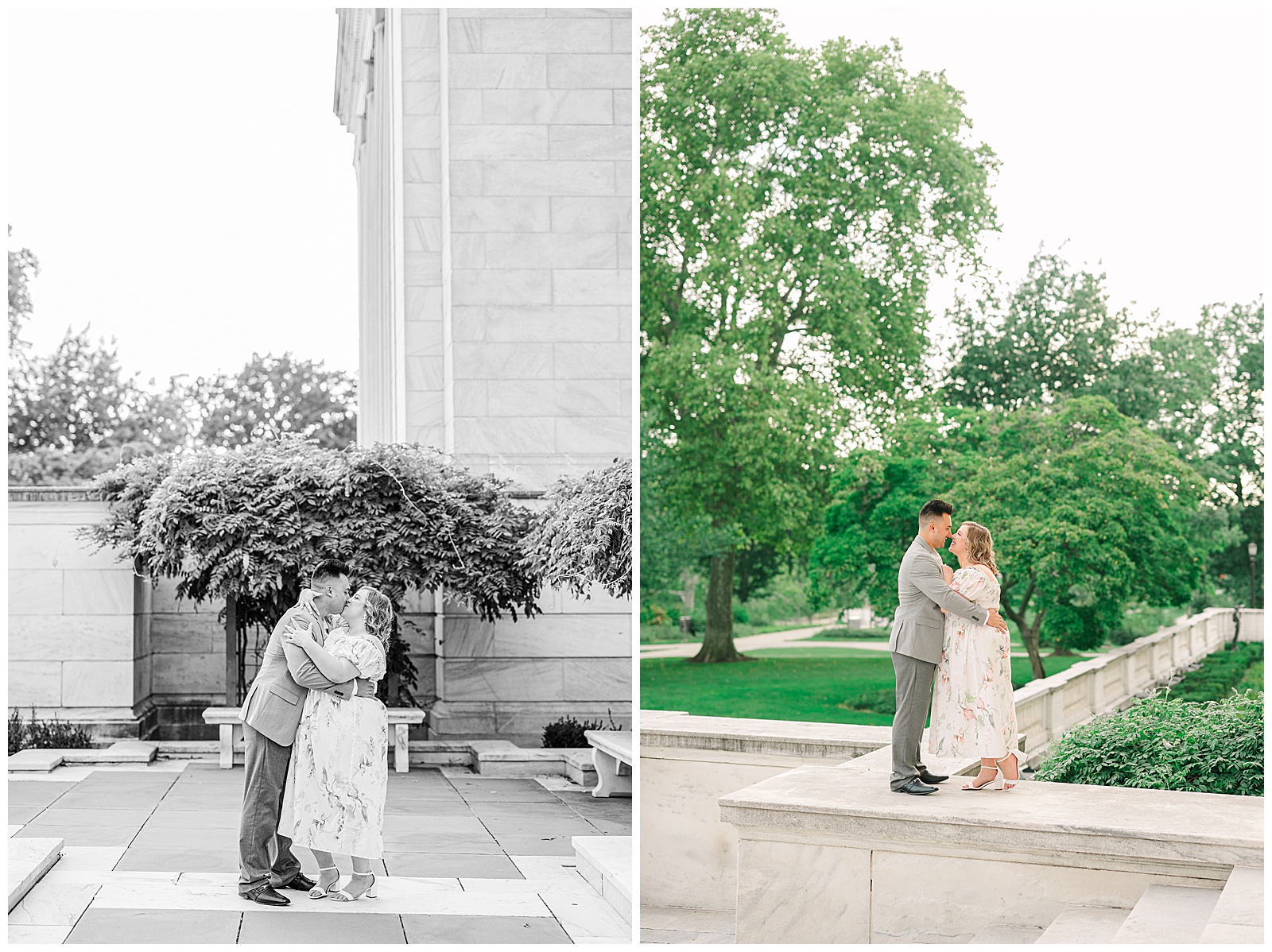 Cleveland Art Museum and Villa Angela Beach Engagement Session in Ohio