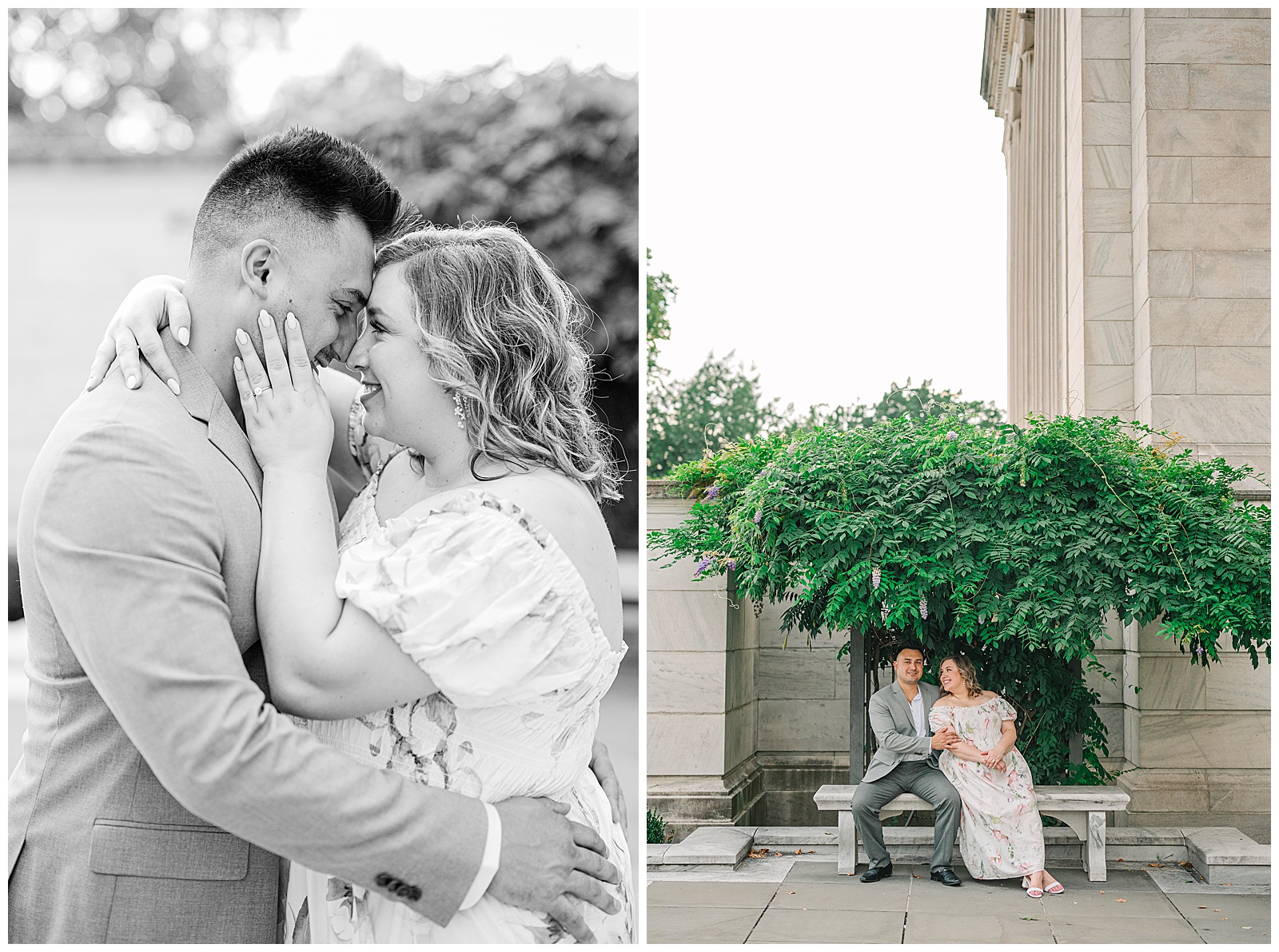 Cleveland Art Museum and Villa Angela Beach Engagement Session in Ohio