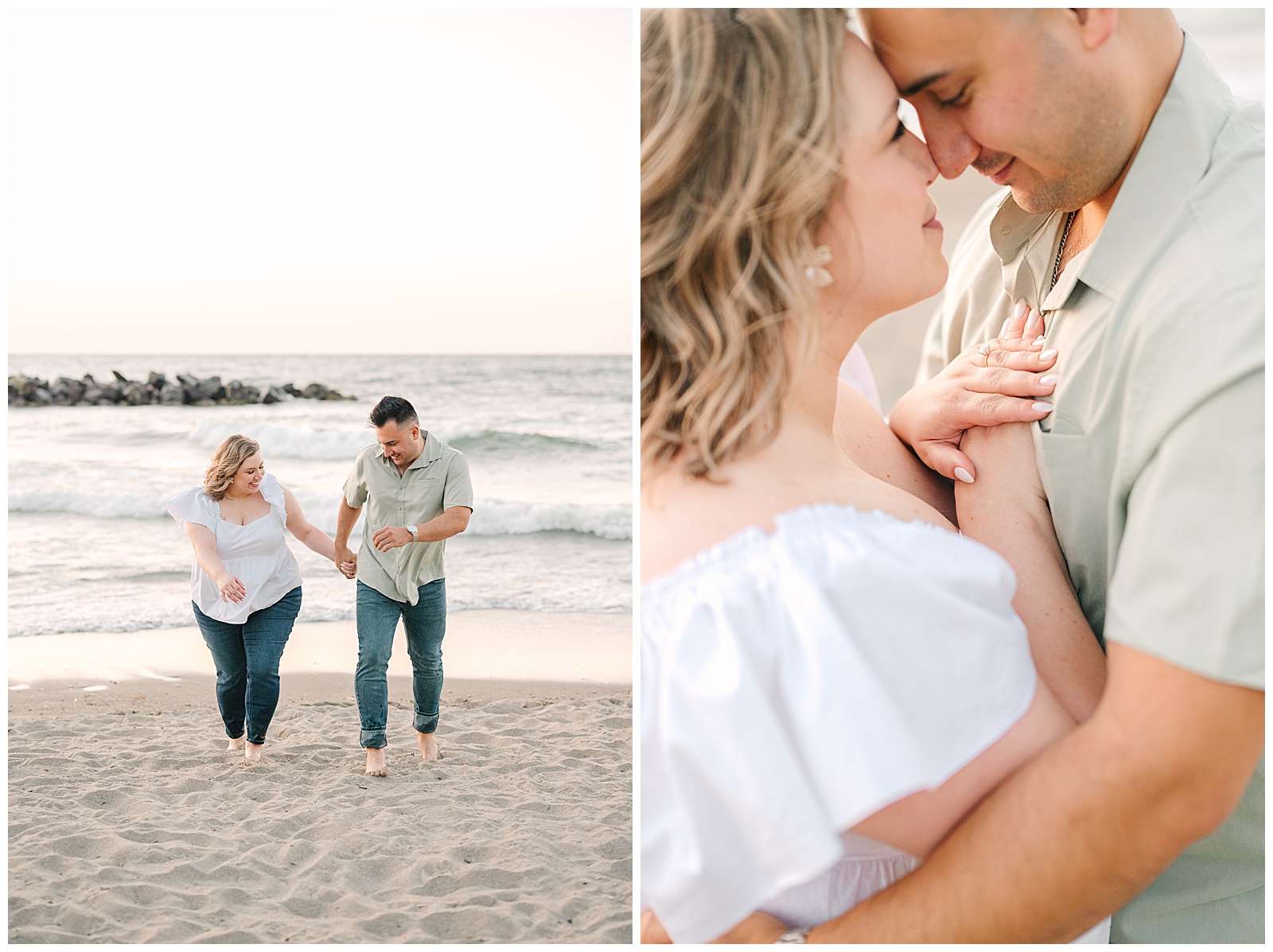 Cleveland Art Museum and Villa Angela Beach Engagement Session in Ohio