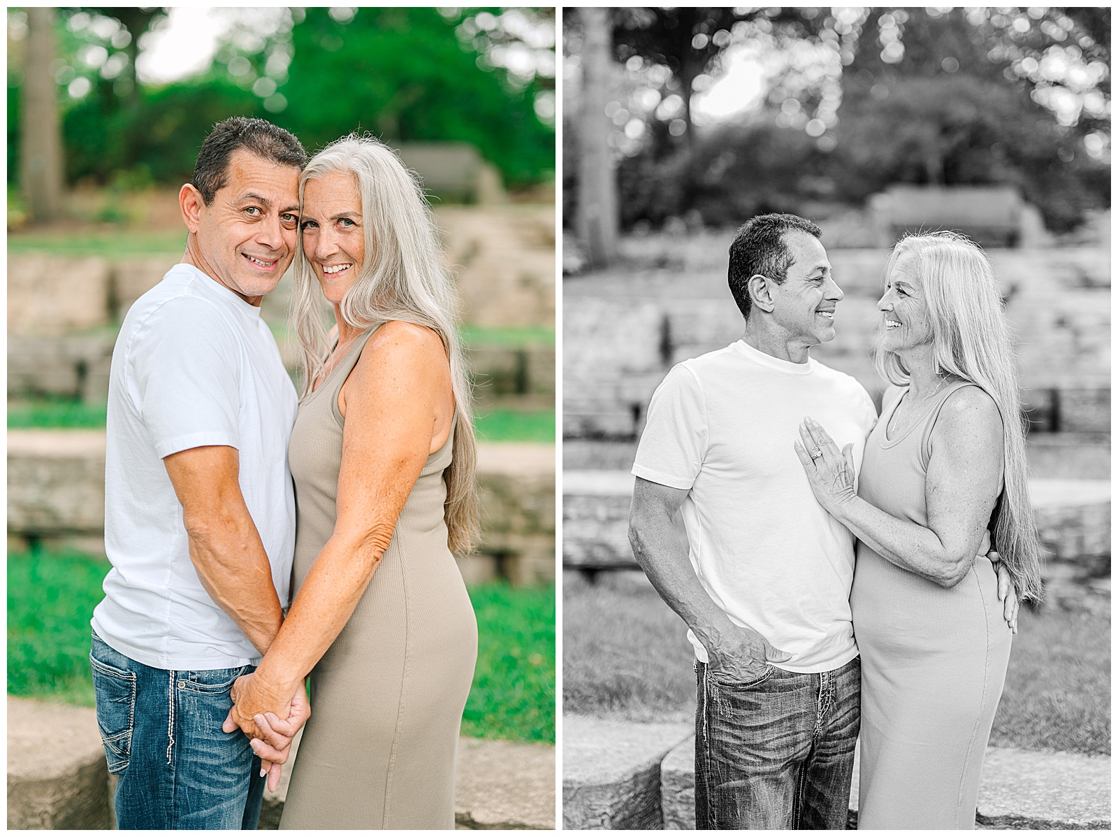 Secrest Arboretum in Wooster Ohio and Private Residence in Smithville Engagement Session