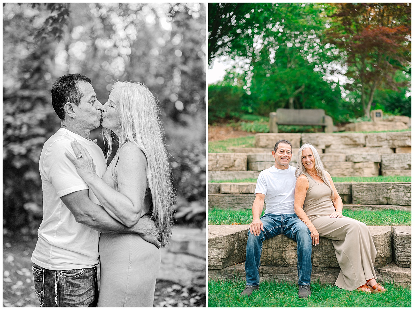 Secrest Arboretum in Wooster Ohio and Private Residence in Smithville Engagement Session