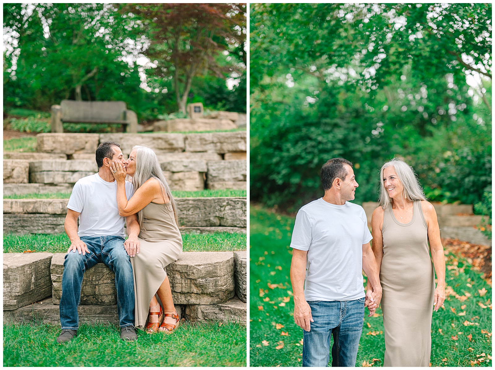 Secrest Arboretum in Wooster Ohio and Private Residence in Smithville Engagement Session