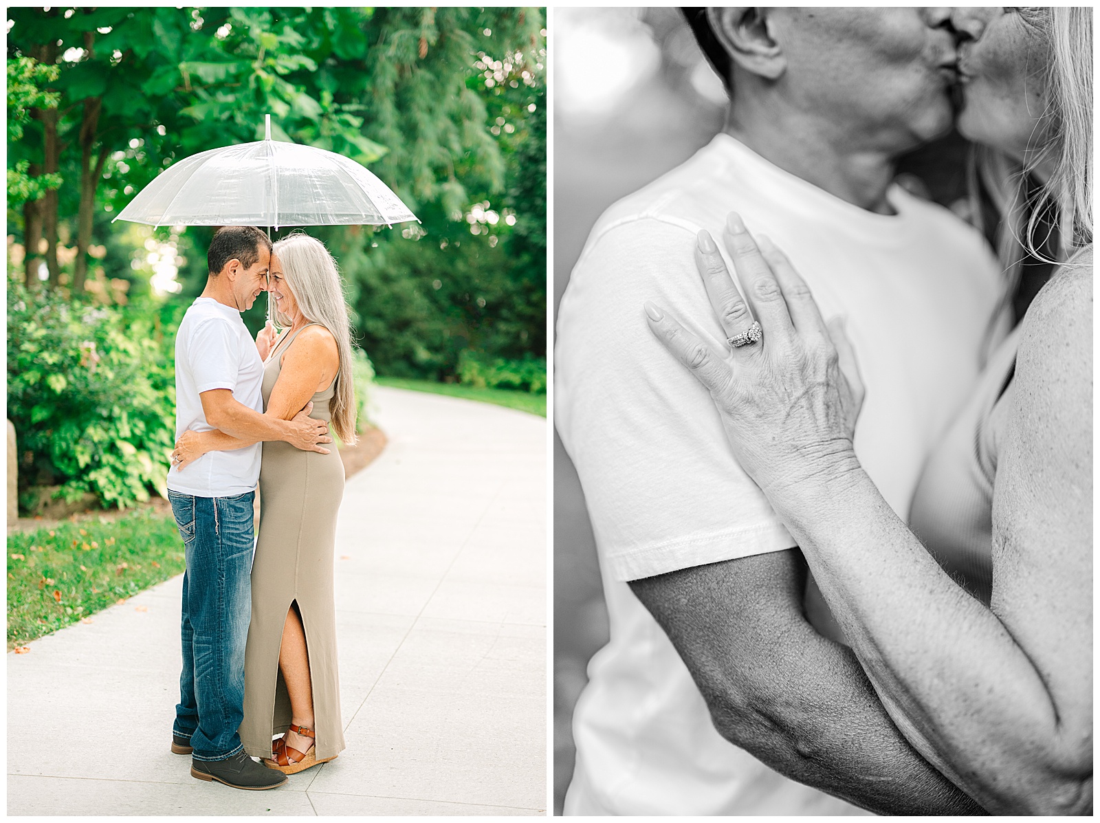 Secrest Arboretum in Wooster Ohio and Private Residence in Smithville Engagement Session