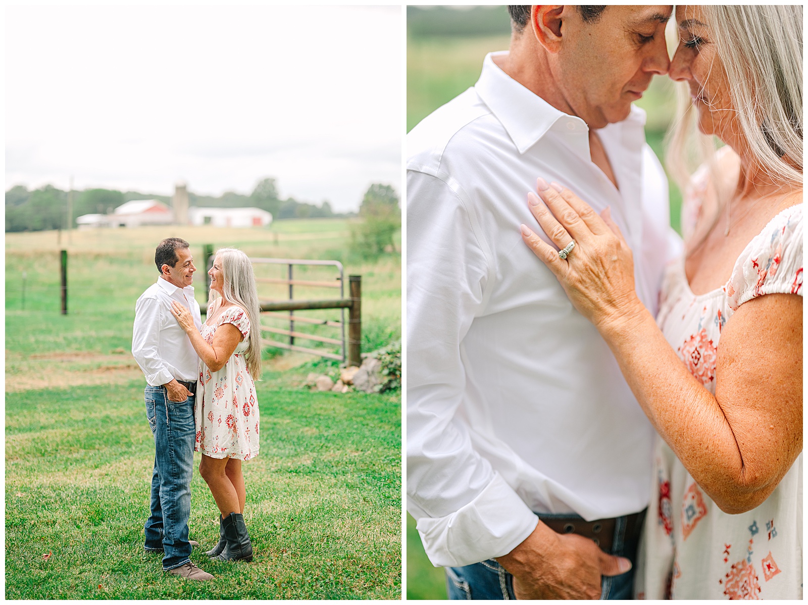 Secrest Arboretum in Wooster Ohio and Private Residence in Smithville Engagement Session