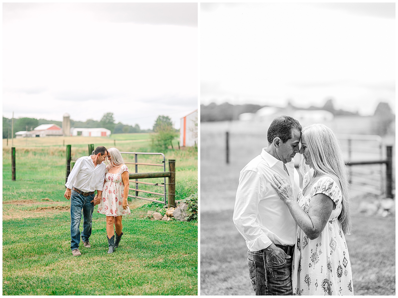 Secrest Arboretum in Wooster Ohio and Private Residence in Smithville Engagement Session