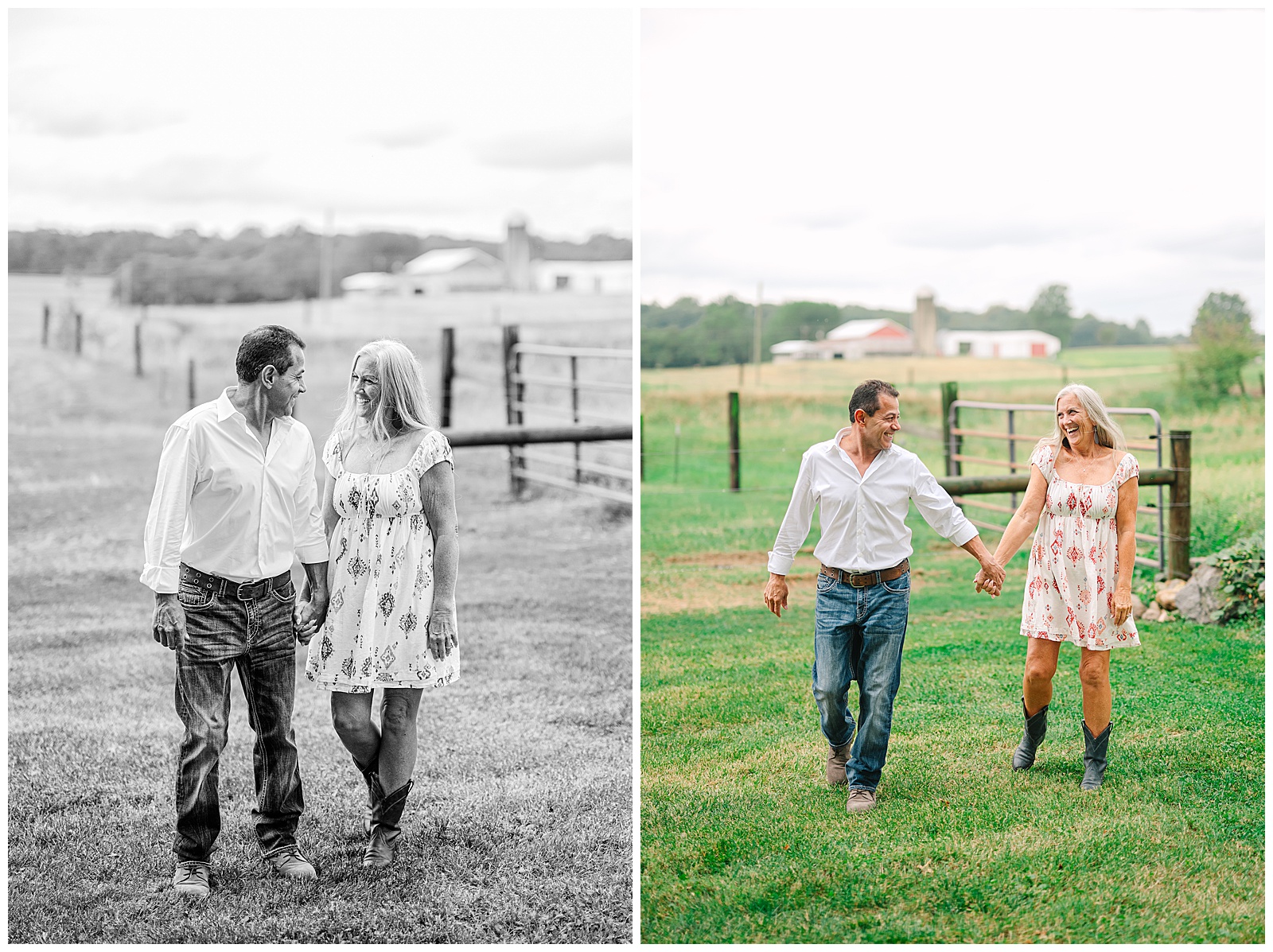 Secrest Arboretum in Wooster Ohio and Private Residence in Smithville Engagement Session