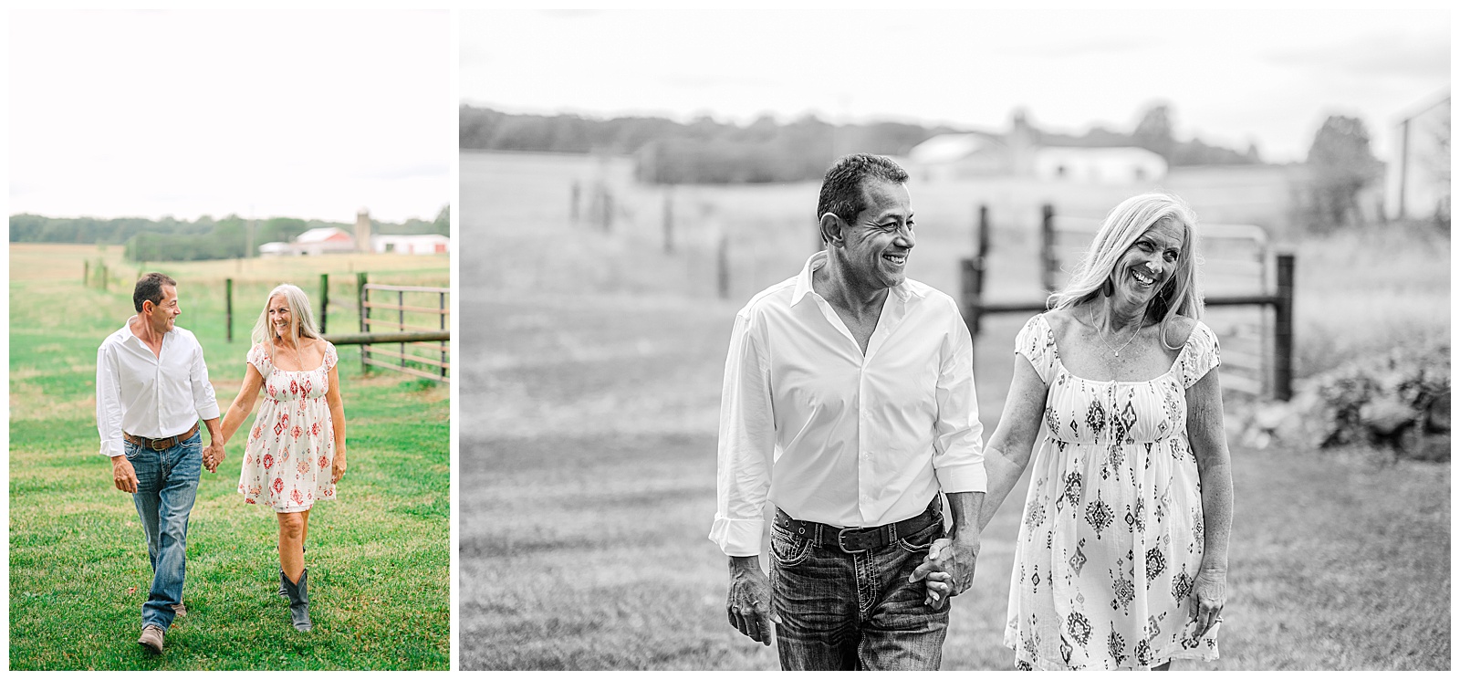 Secrest Arboretum in Wooster Ohio and Private Residence in Smithville Engagement Session