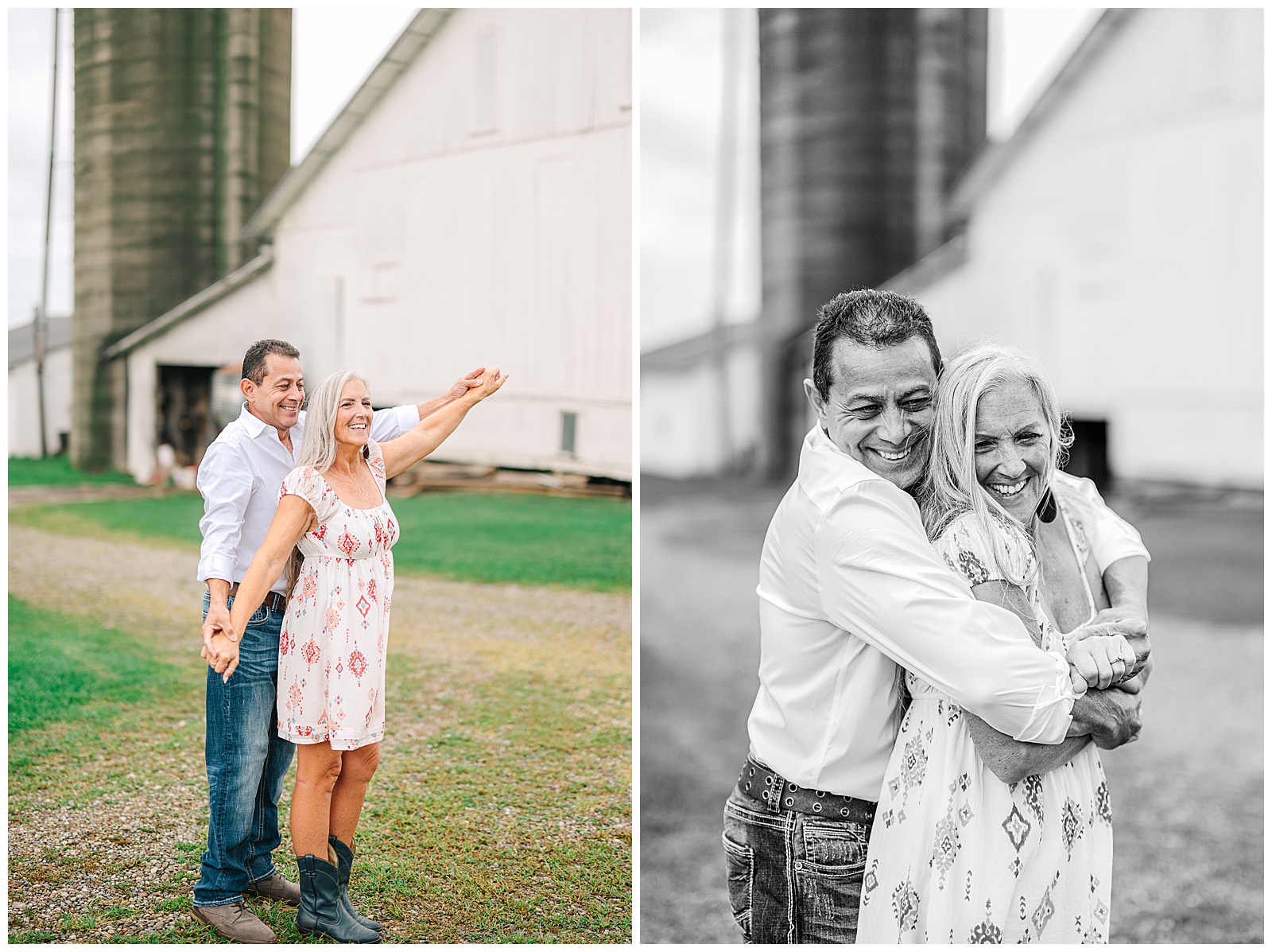 Secrest Arboretum in Wooster Ohio and Private Residence in Smithville Engagement Session