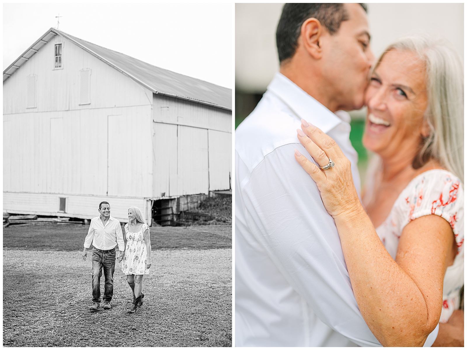 Secrest Arboretum in Wooster Ohio and Private Residence in Smithville Engagement Session