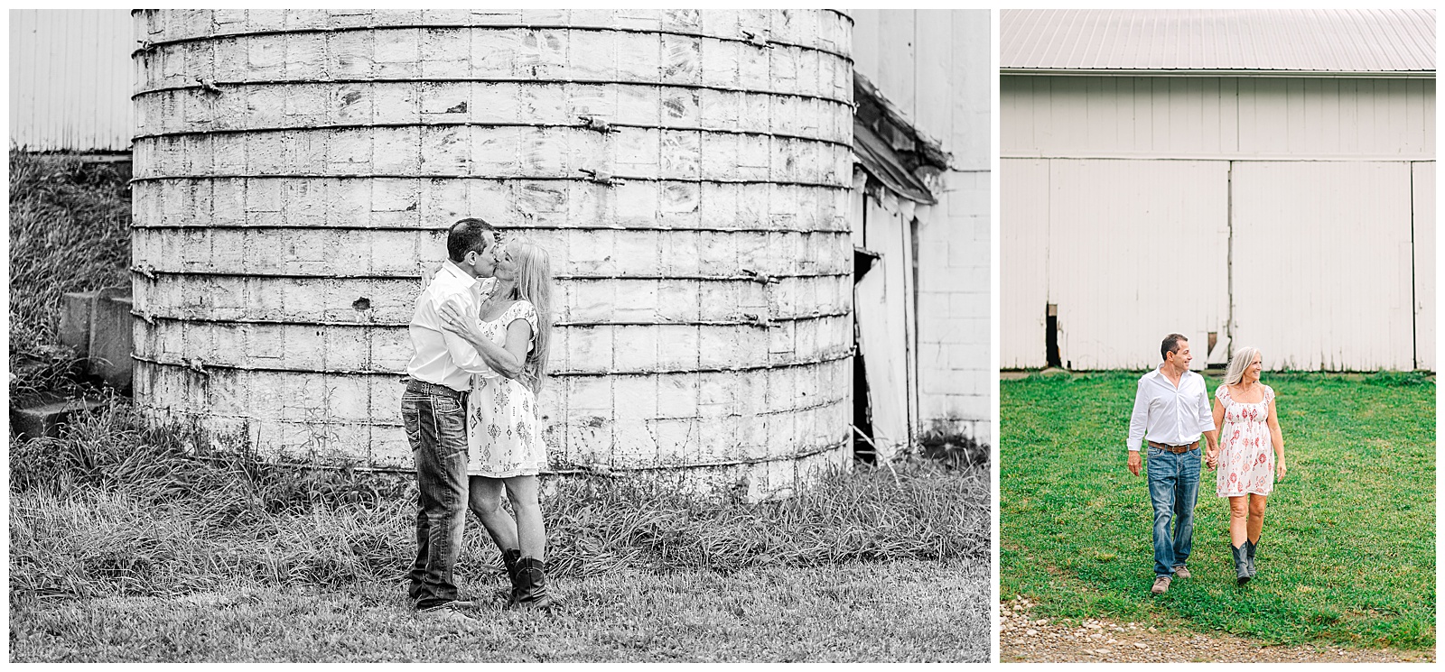 Secrest Arboretum in Wooster Ohio and Private Residence in Smithville Engagement Session