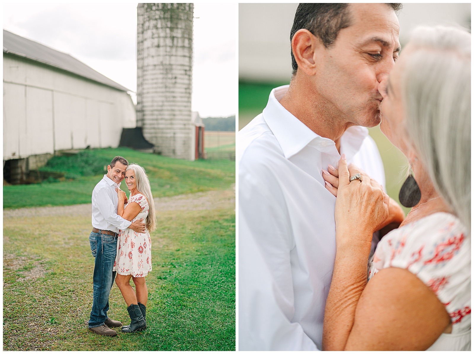 Secrest Arboretum in Wooster Ohio and Private Residence in Smithville Engagement Session