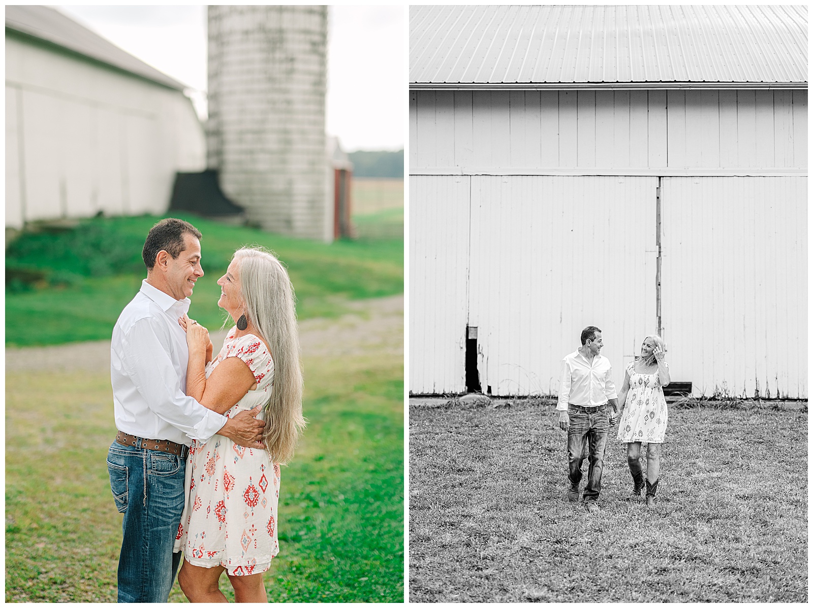 Secrest Arboretum in Wooster Ohio and Private Residence in Smithville Engagement Session