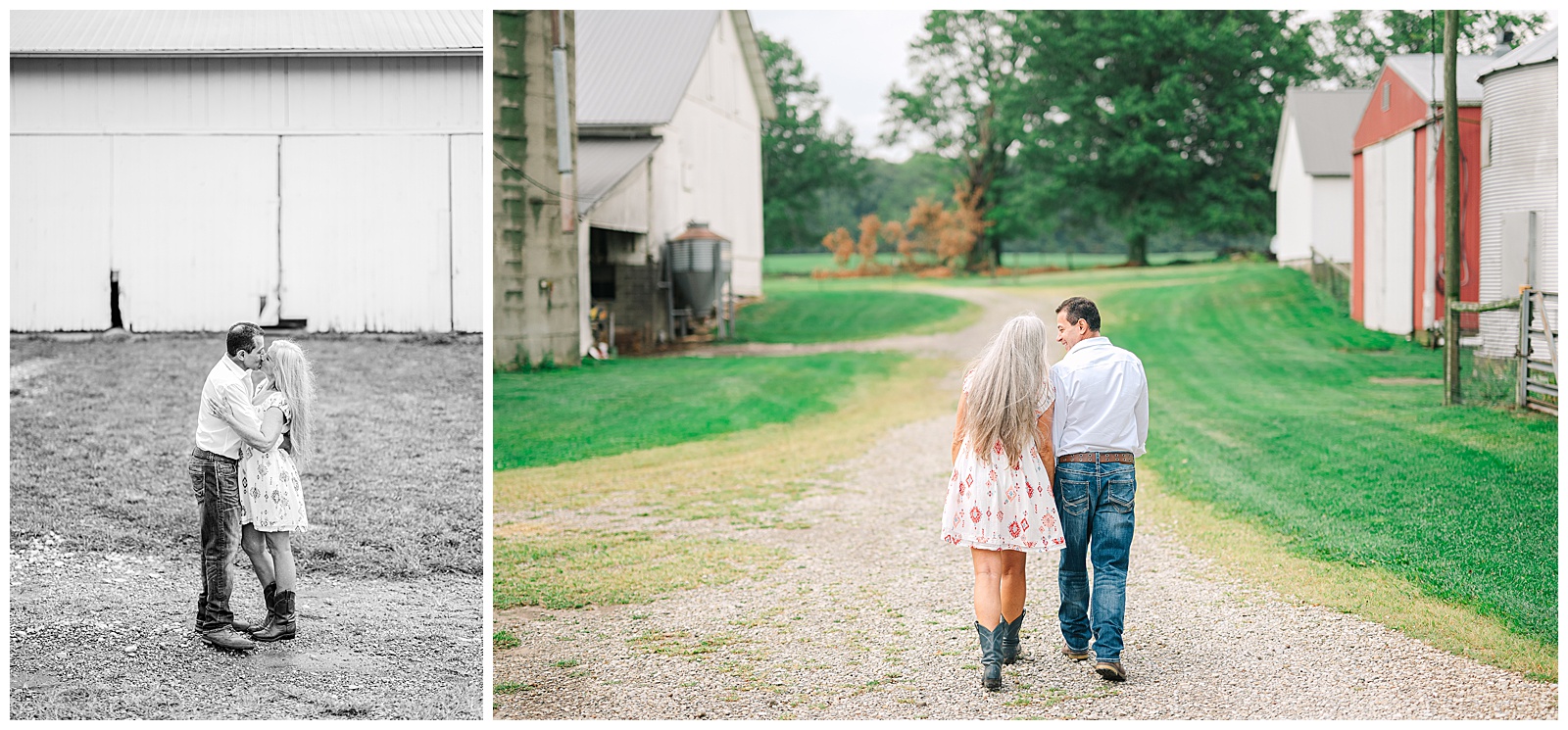 Secrest Arboretum in Wooster Ohio and Private Residence in Smithville Engagement Session