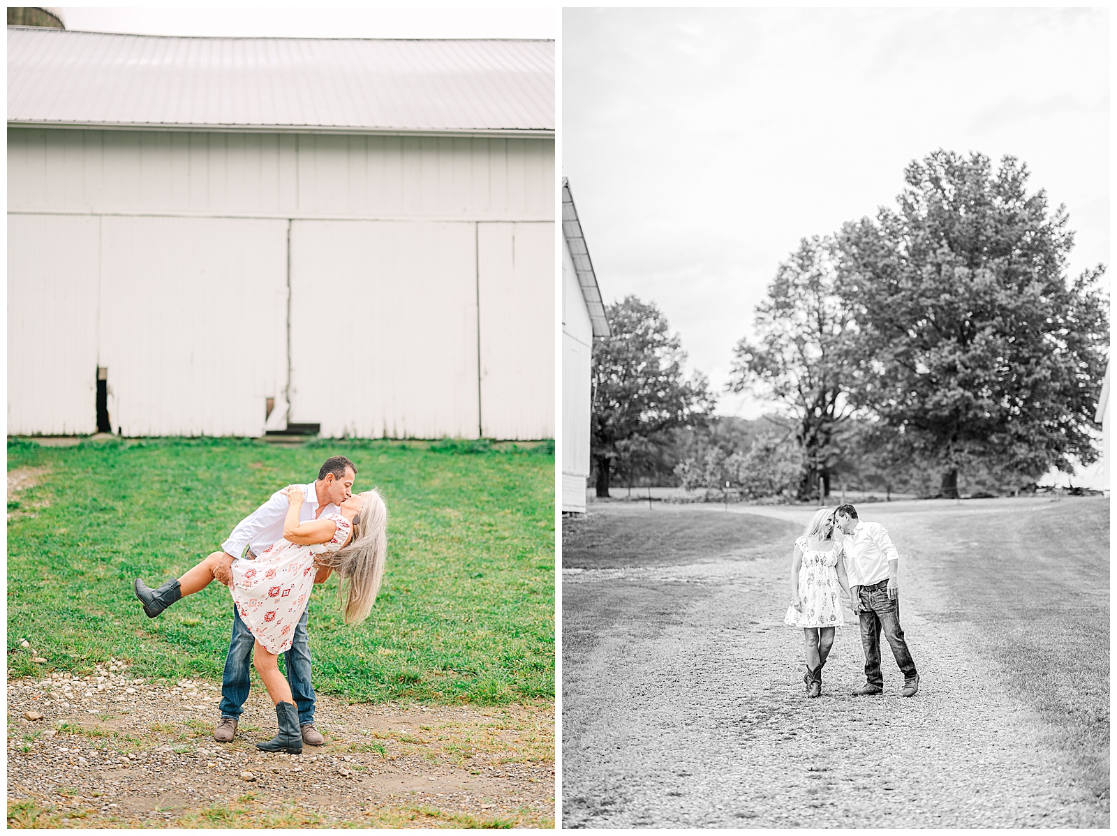 Secrest Arboretum in Wooster Ohio and Private Residence in Smithville Engagement Session