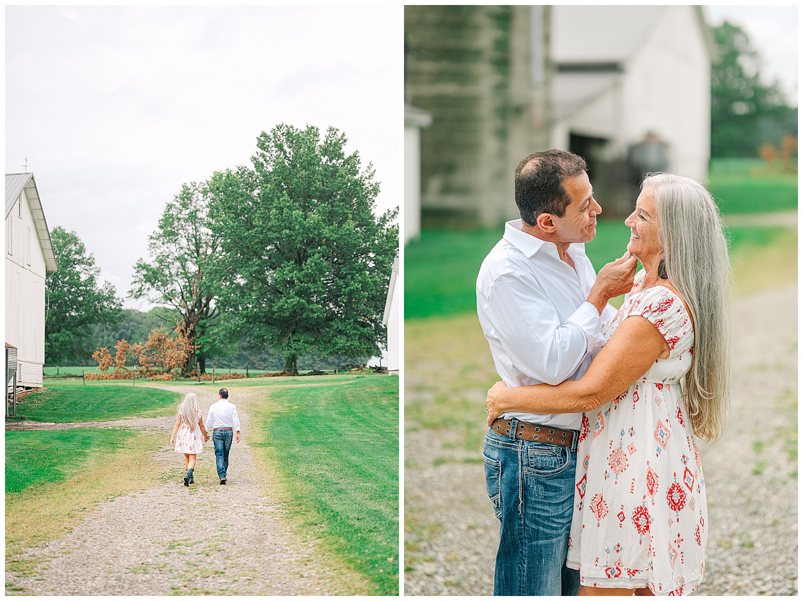 Secrest Arboretum in Wooster Ohio and Private Residence in Smithville Engagement Session