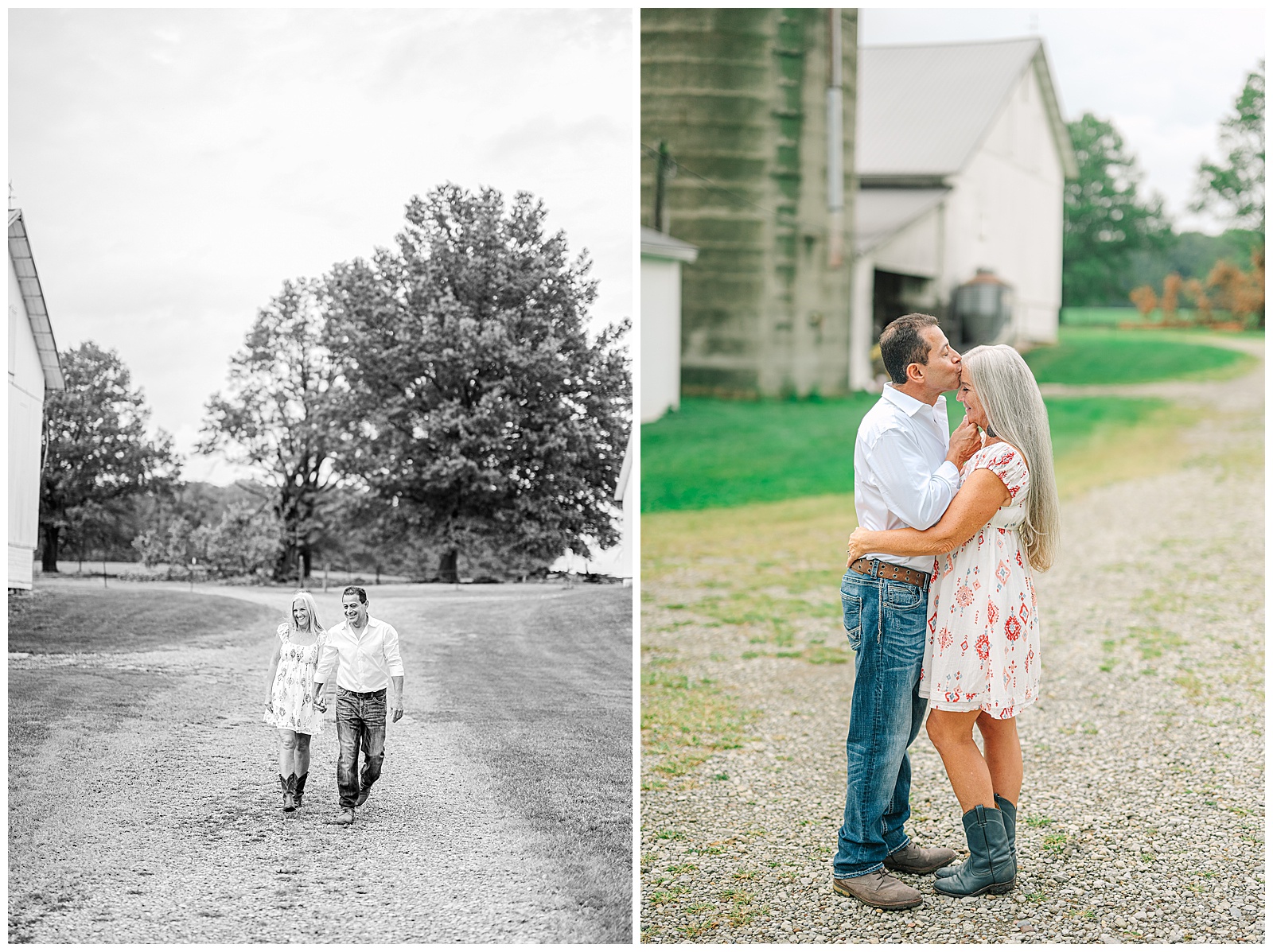 Secrest Arboretum in Wooster Ohio and Private Residence in Smithville Engagement Session