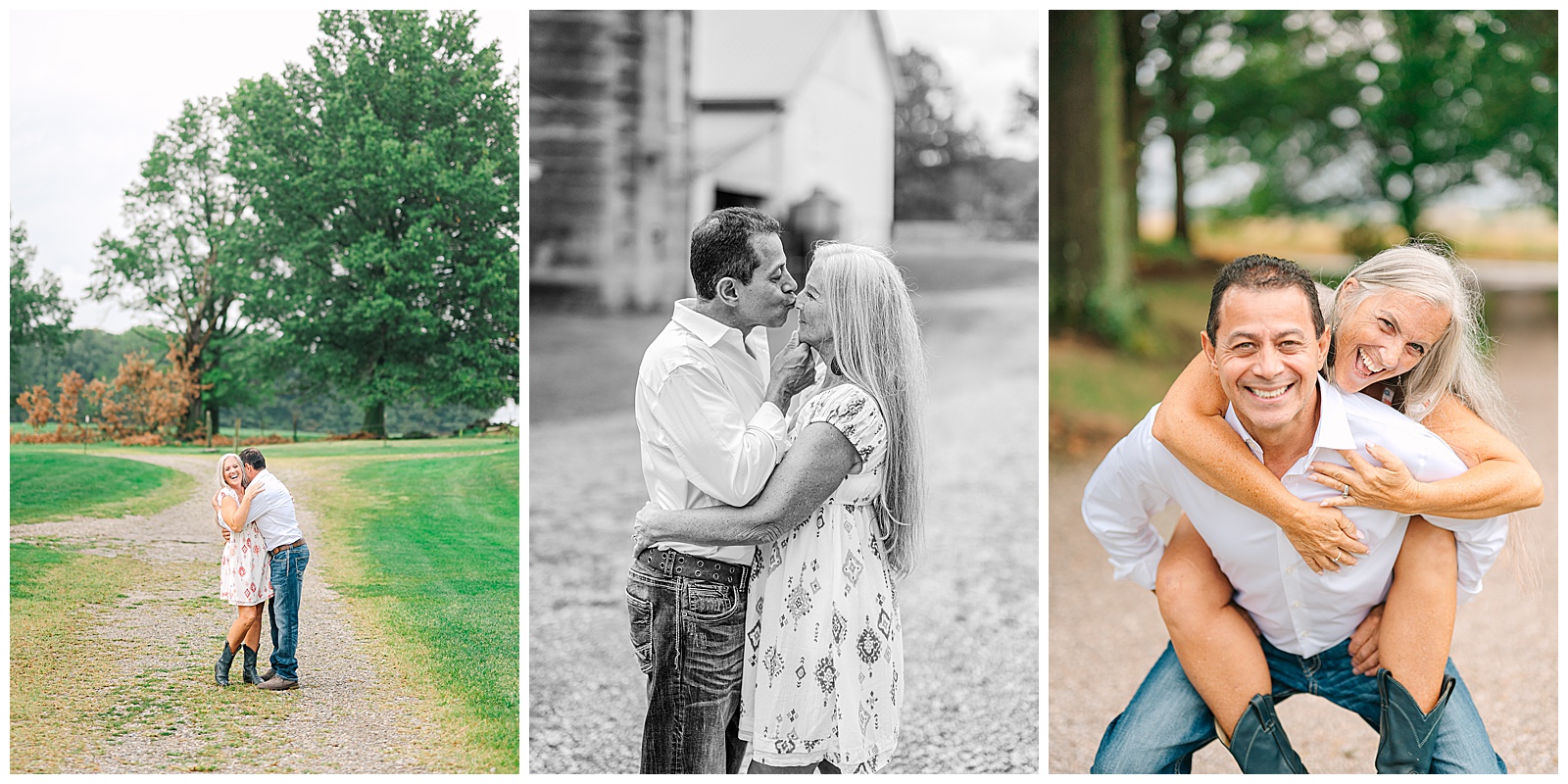 Secrest Arboretum in Wooster Ohio and Private Residence in Smithville Engagement Session