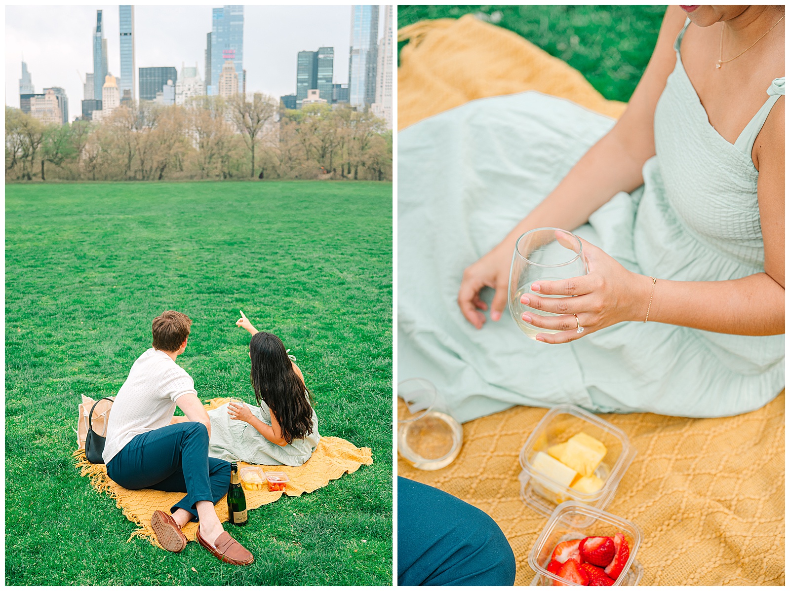 Engagement Session in New York City Central Park Times Square_0004 Engagement Session in New York City Central Park Times Square