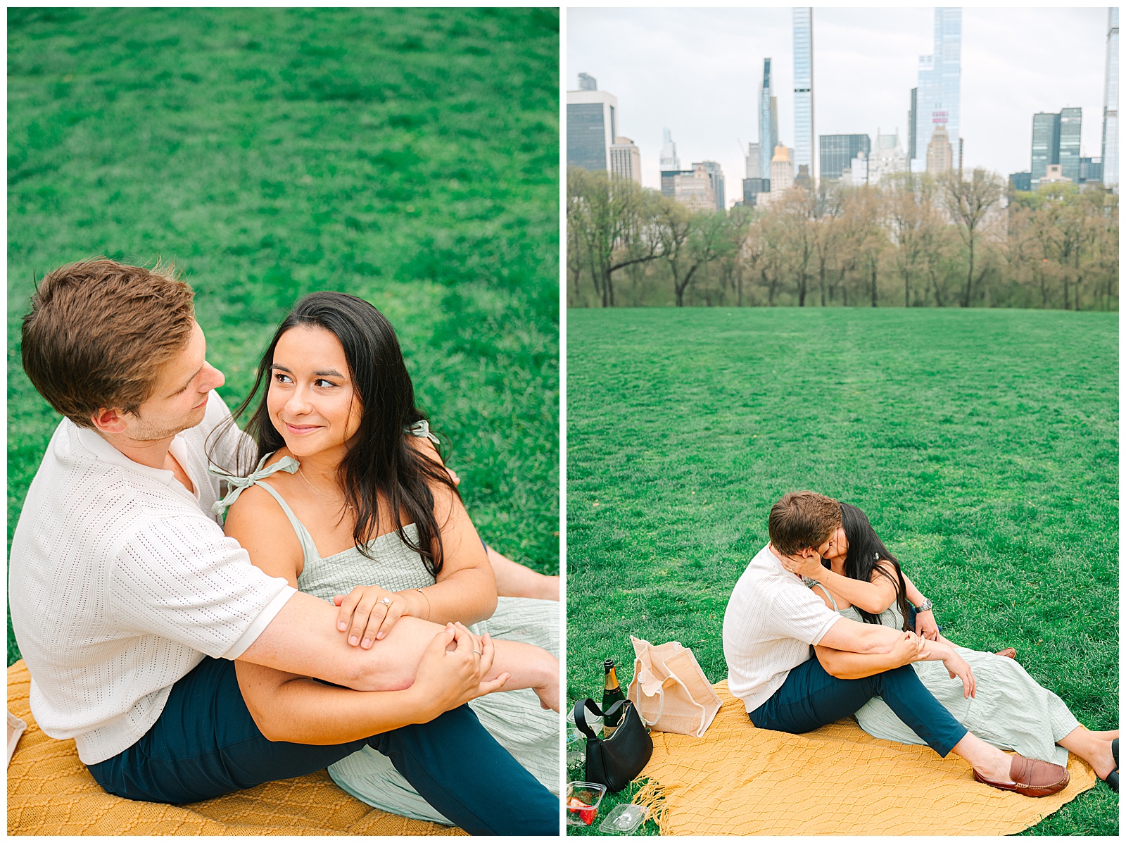 Engagement Session in New York City Central Park Times Square_0008 Engagement Session in New York City Central Park Times Square