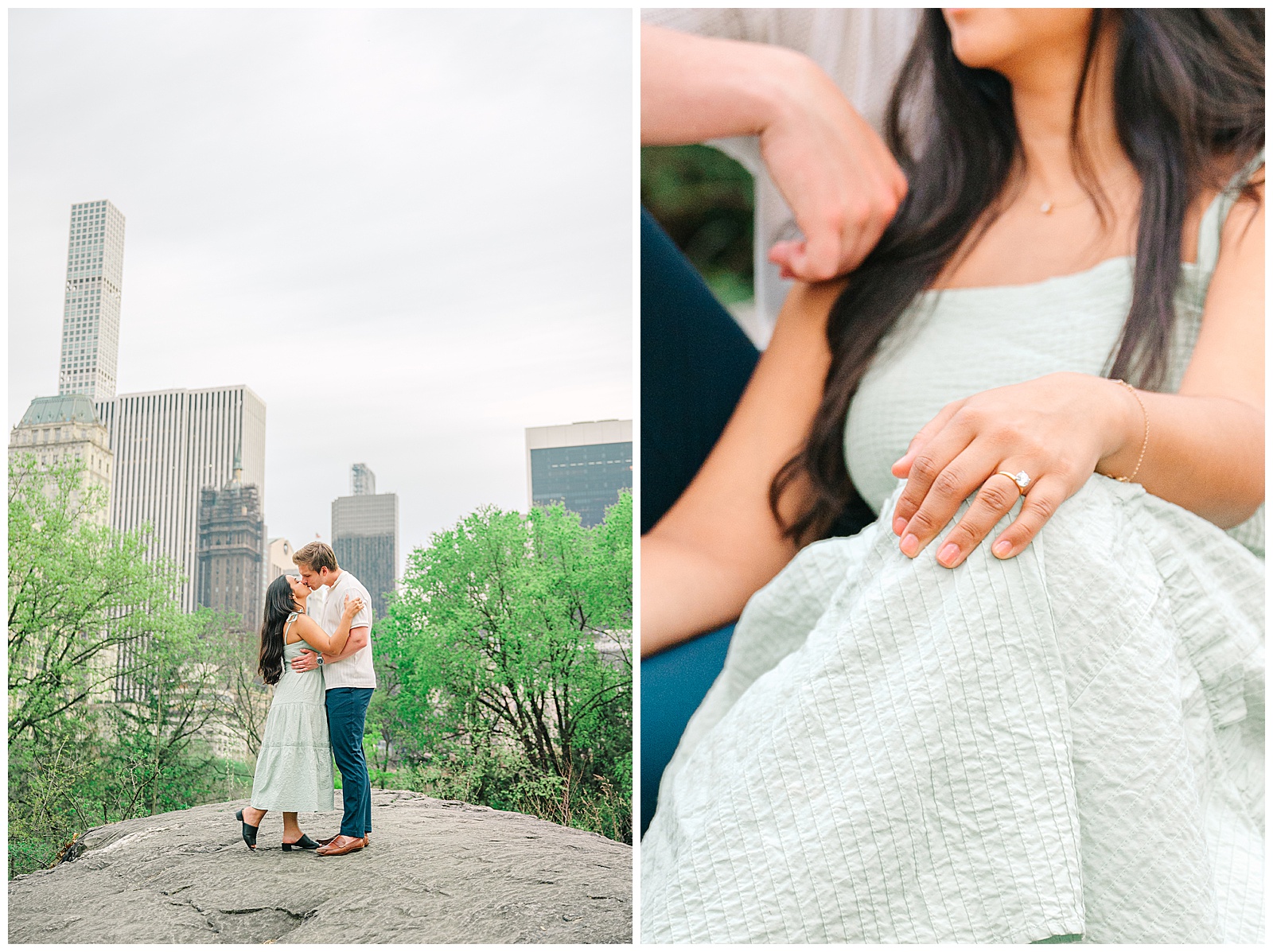 Engagement Session in New York City Central Park Times Square_0026 Engagement Session in New York City Central Park Times Square